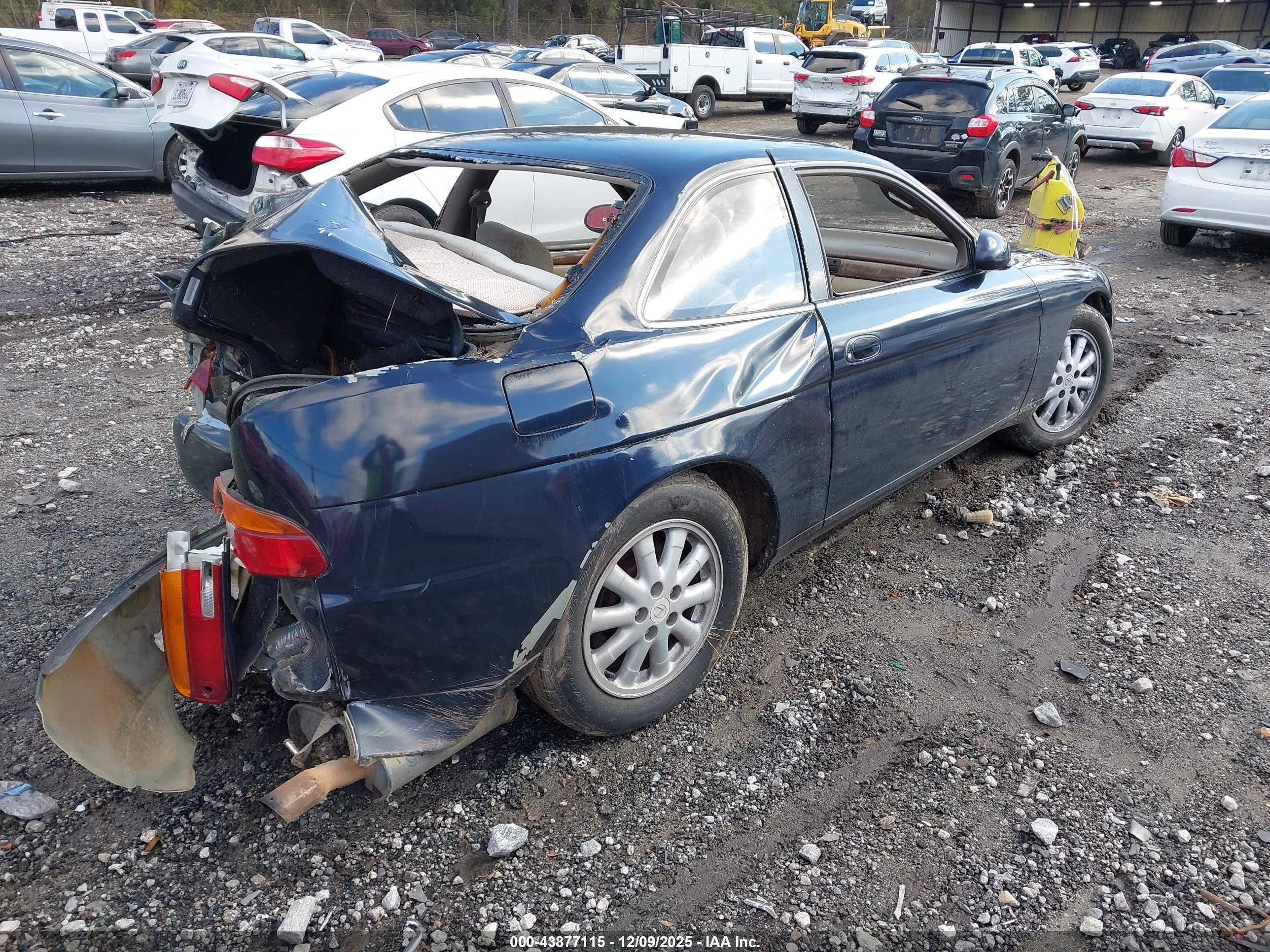 1993 Lexus Sc 400 Blue vin: JT8UZ30C8P0029841