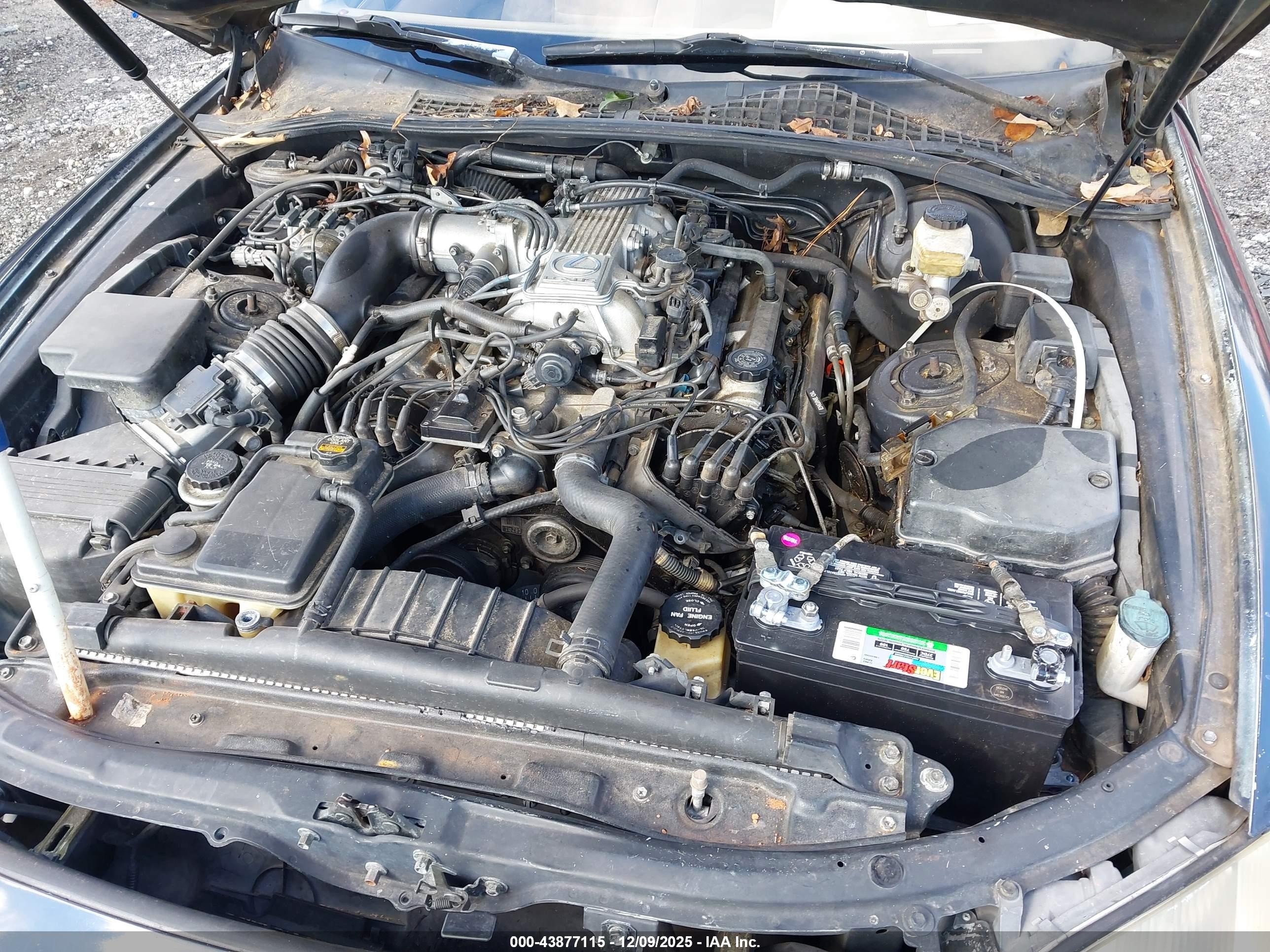 1993 Lexus Sc 400 Blue vin: JT8UZ30C8P0029841