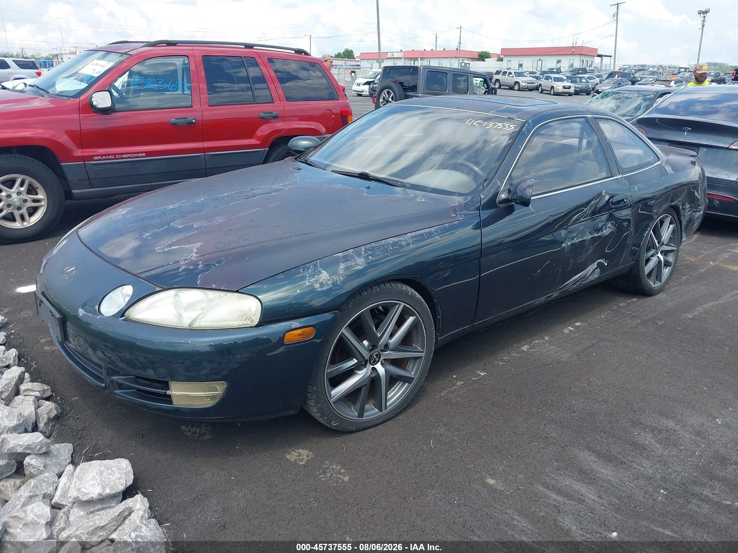 1995 Lexus Sc 400 Green vin: JT8UZ30C8S0046888