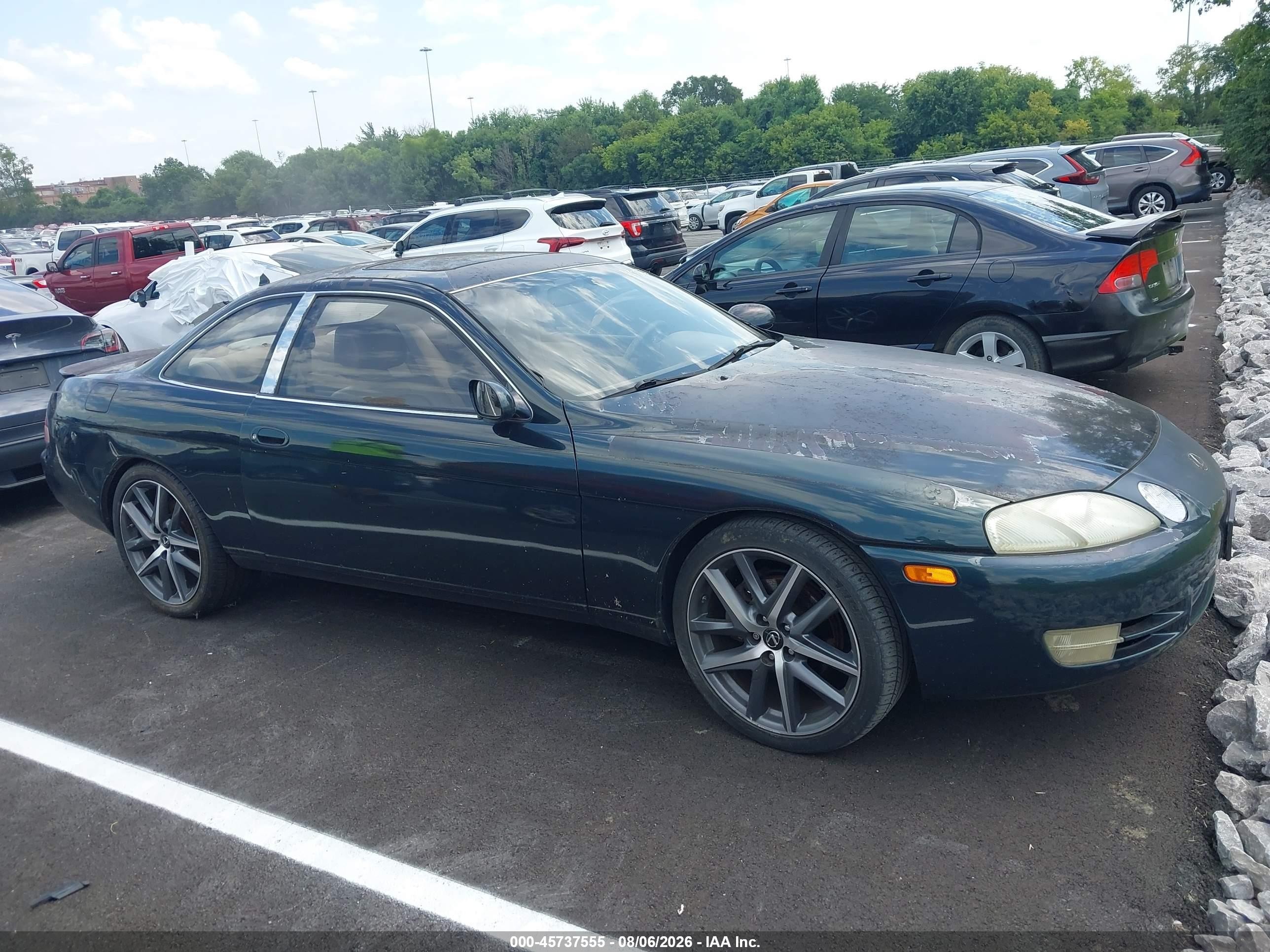 1995 Lexus Sc 400 Green vin: JT8UZ30C8S0046888