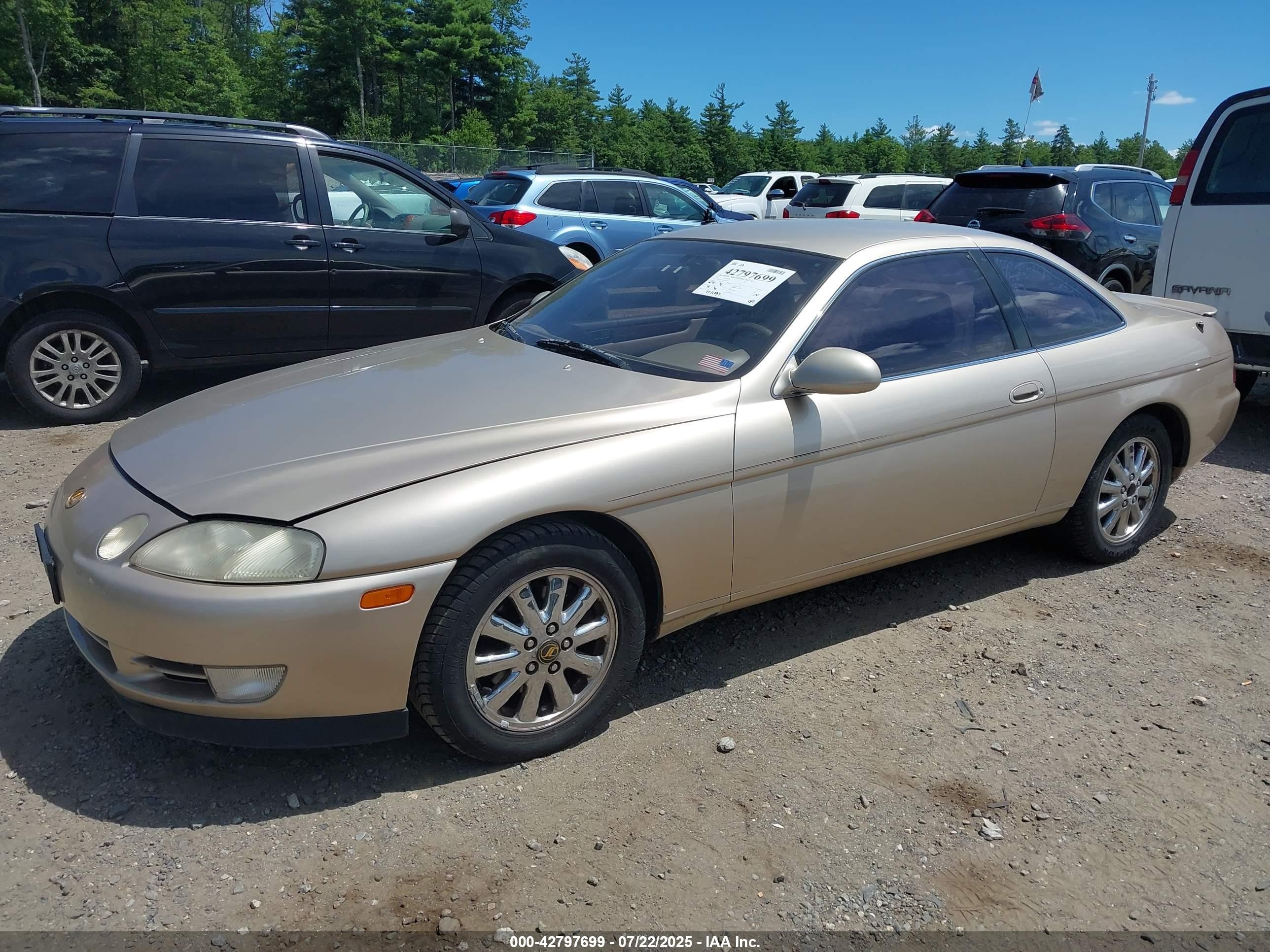 1992 Lexus Sc 400 Gold vin: JT8UZ30C9N0014732