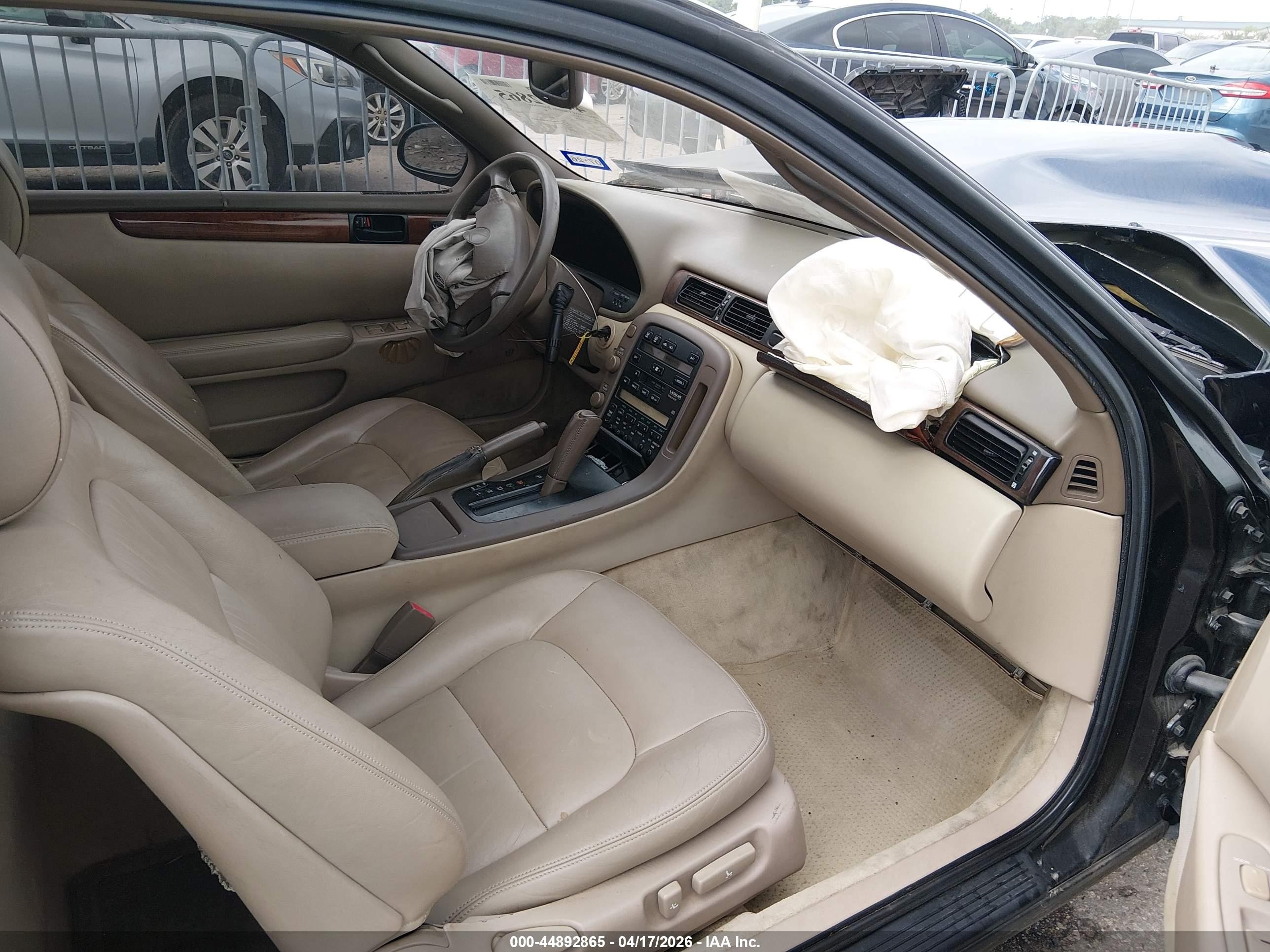 1993 Lexus Sc 400 Black vin: JT8UZ30C9P0030609