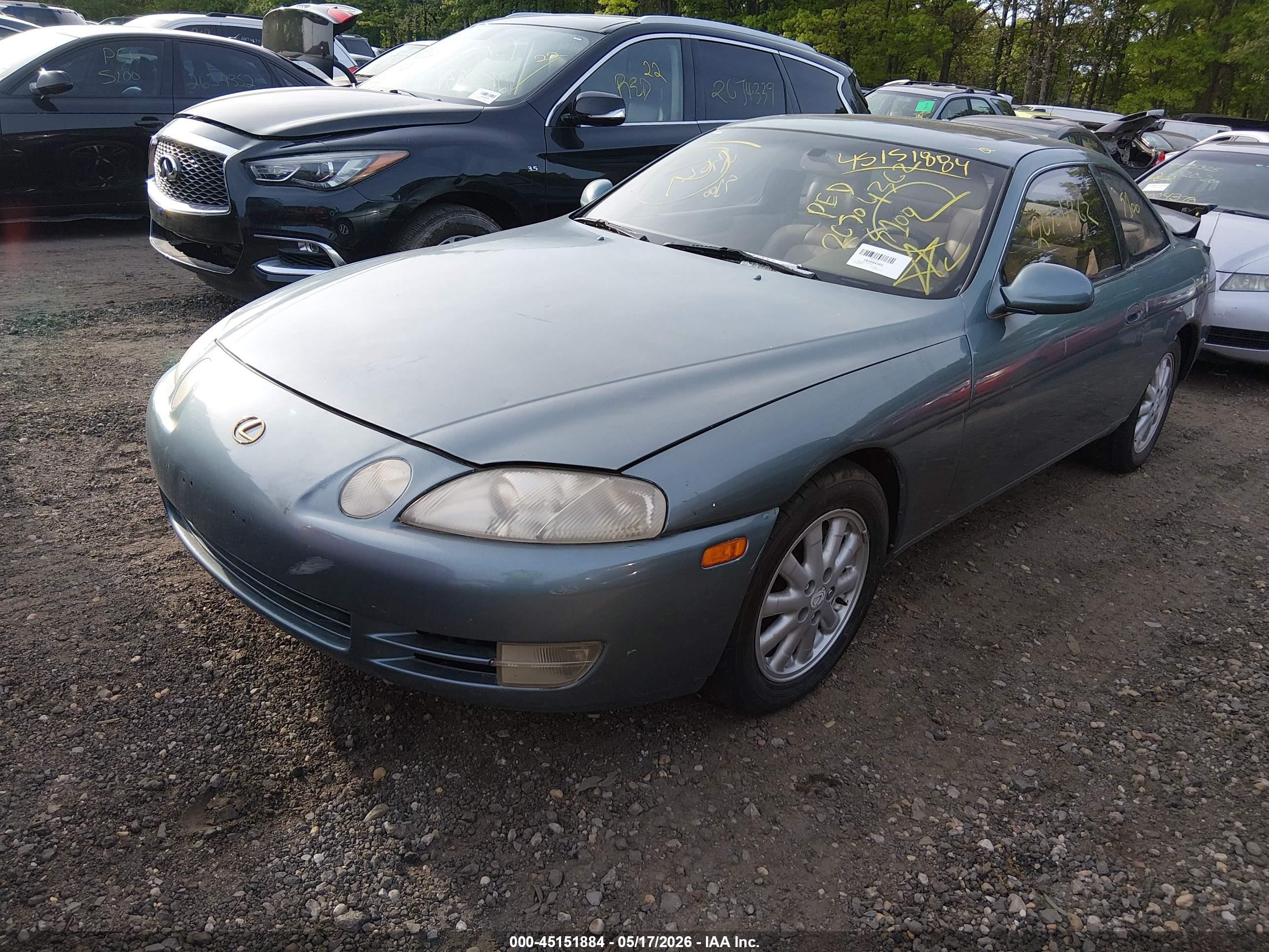 1993 Lexus Sc 400 Blue vin: JT8UZ30CXP0031509
