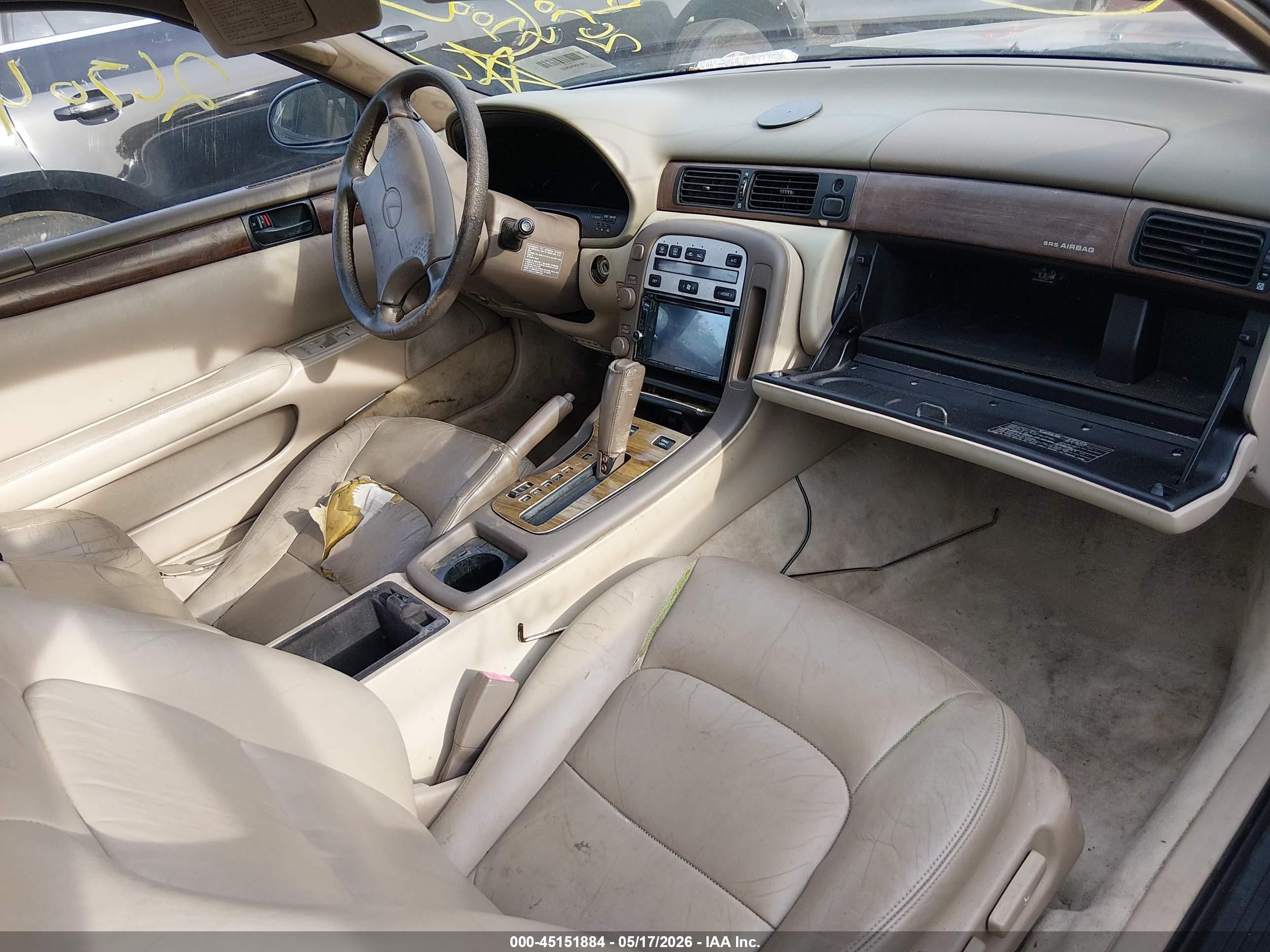 1993 Lexus Sc 400 Blue vin: JT8UZ30CXP0031509