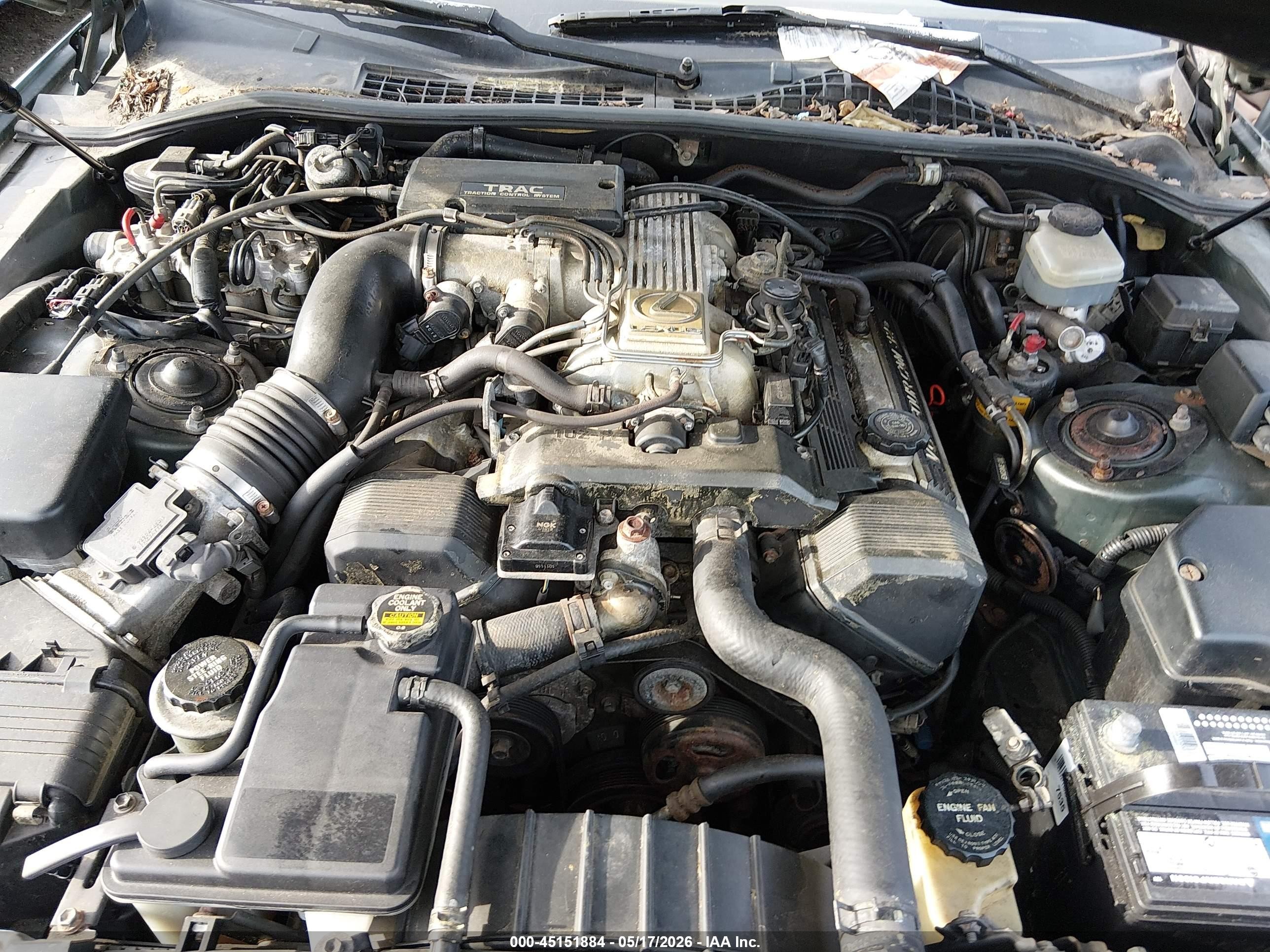 1993 Lexus Sc 400 Blue vin: JT8UZ30CXP0031509