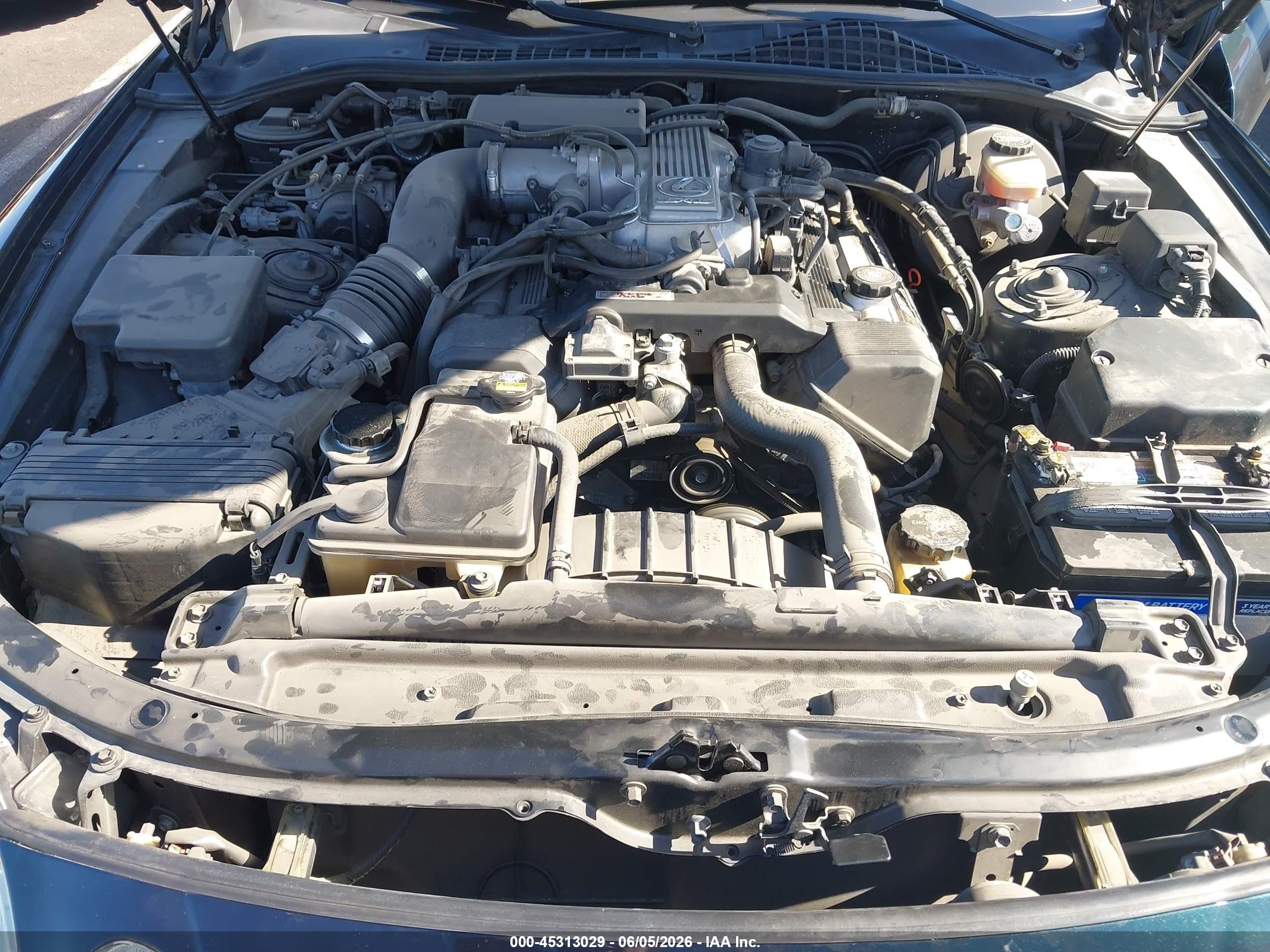 1994 Lexus Sc 400 Navy vin: JT8UZ30CXR0038656