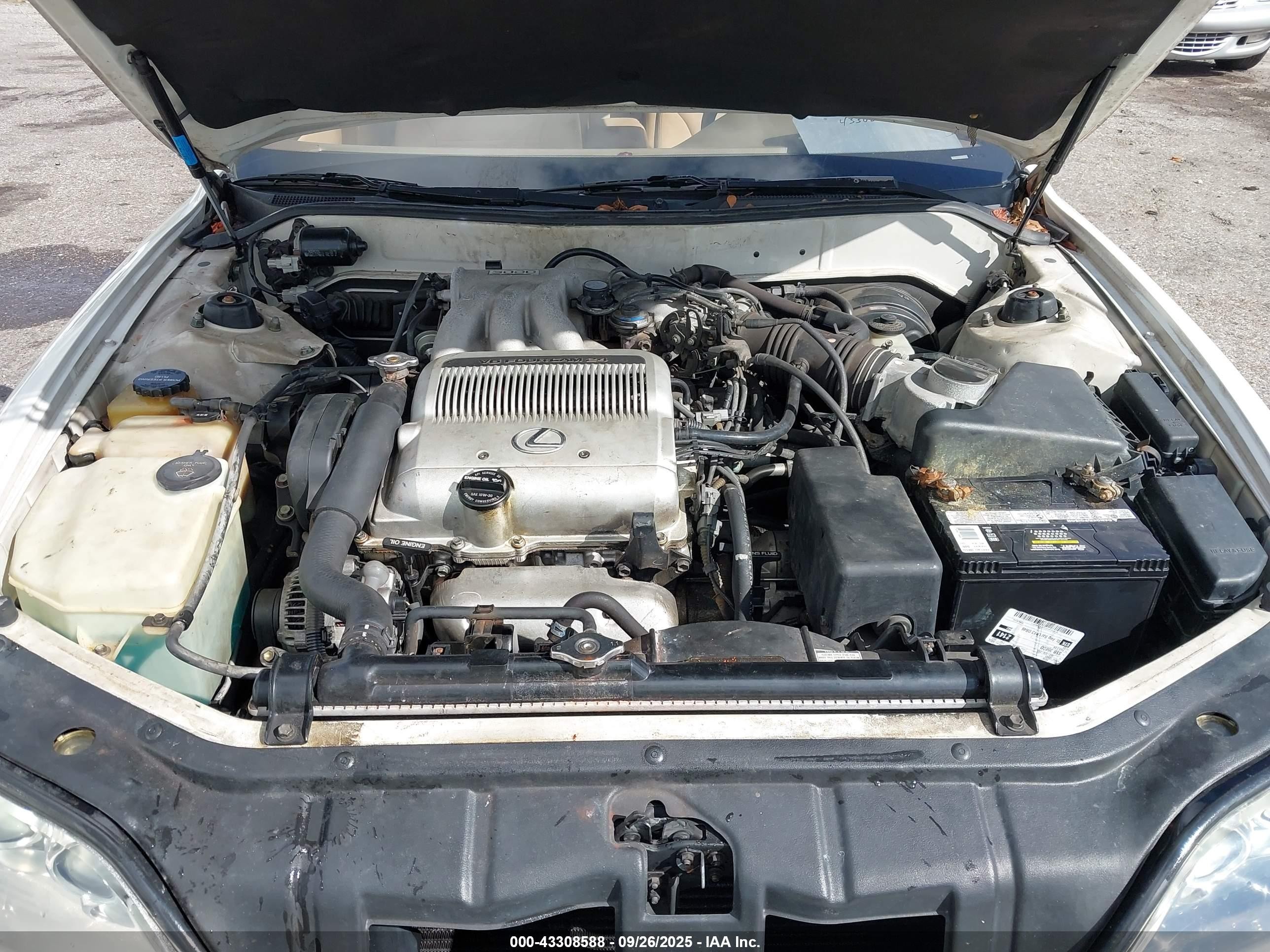 1992 Lexus Es 300 White vin: JT8VK13T2N0024155