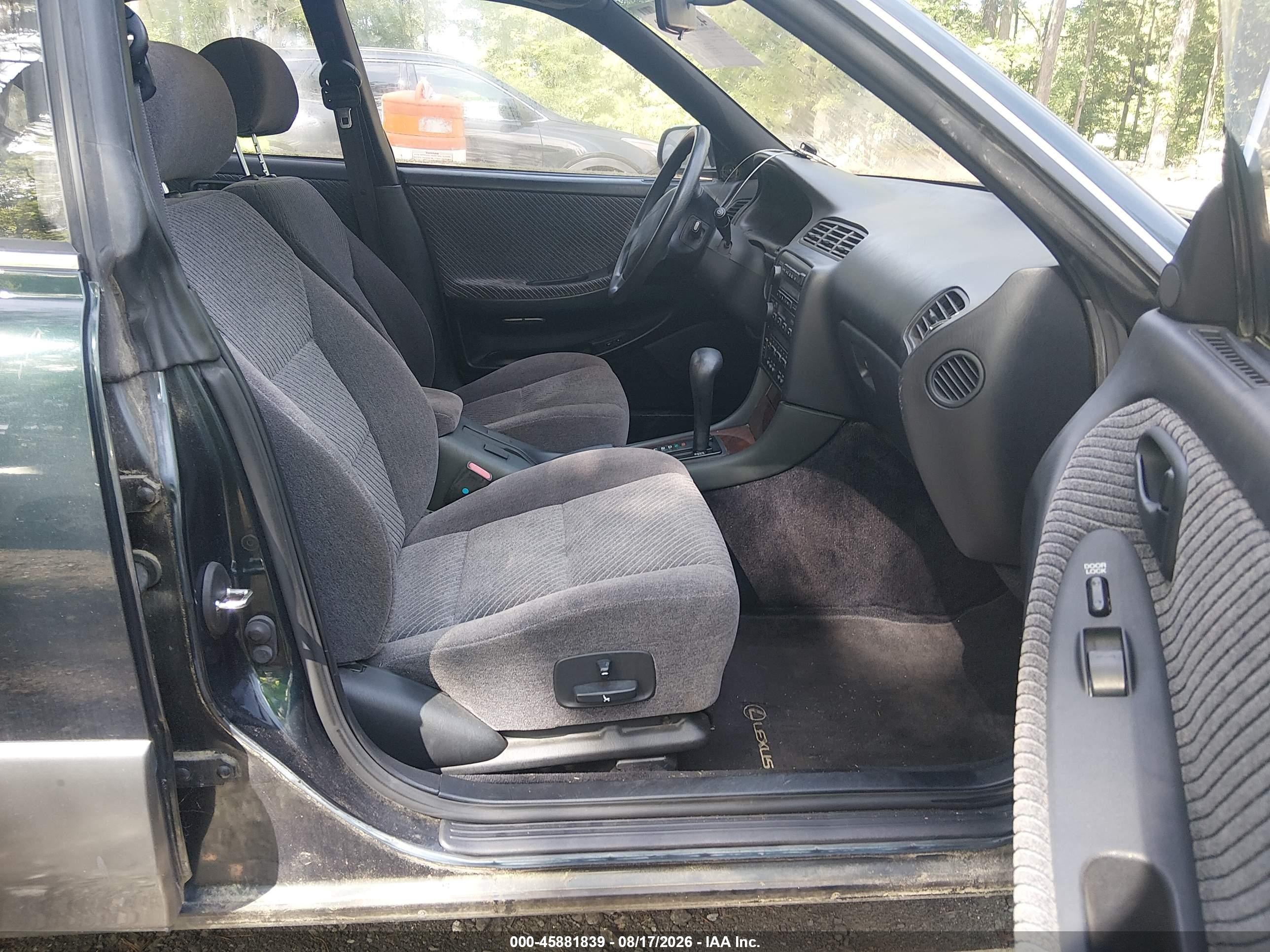 1992 Lexus Es 300 Green vin: JT8VK13T2N0042722