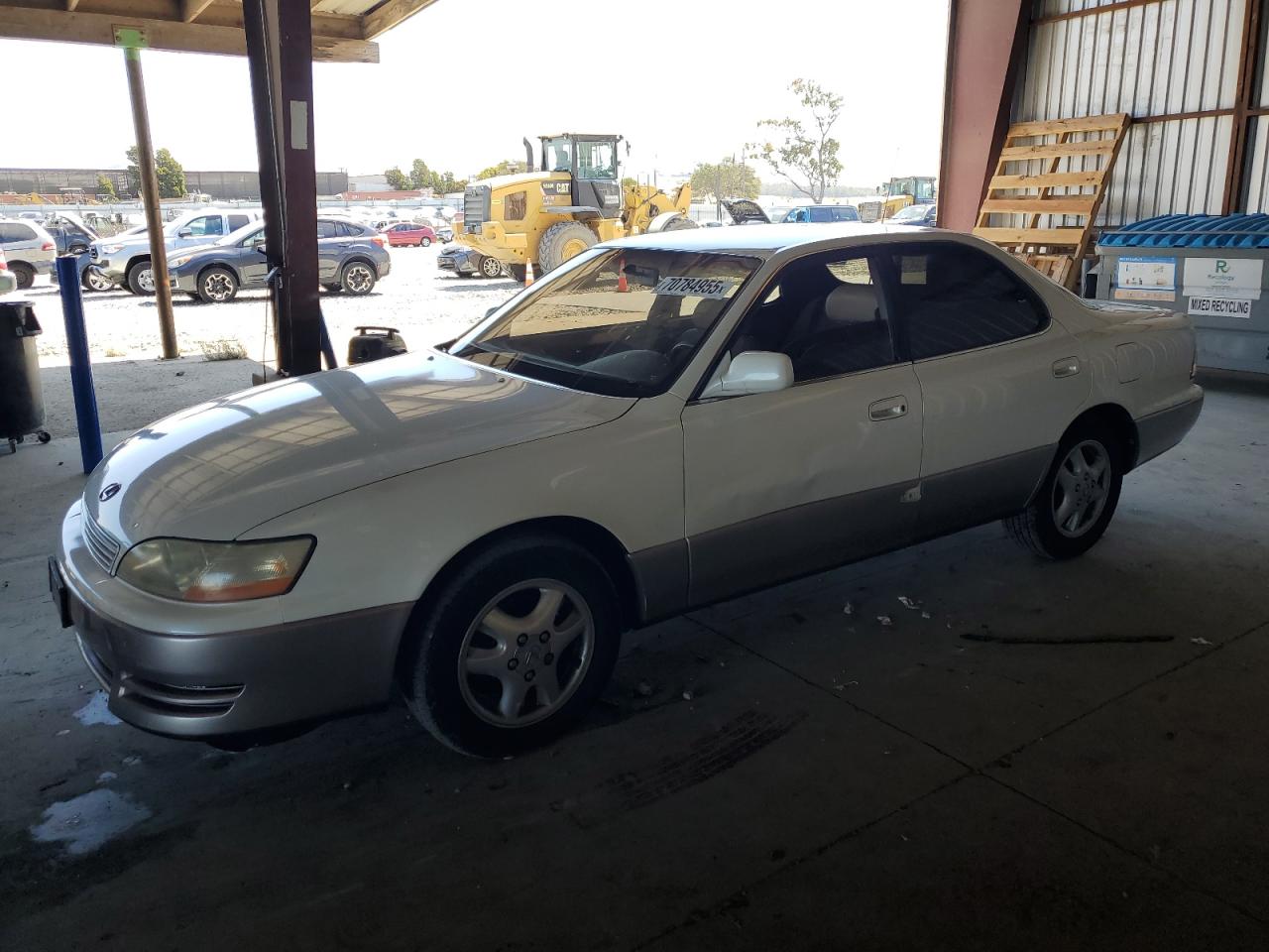 1992 Lexus Es 300 White vin: JT8VK13TXN0075175