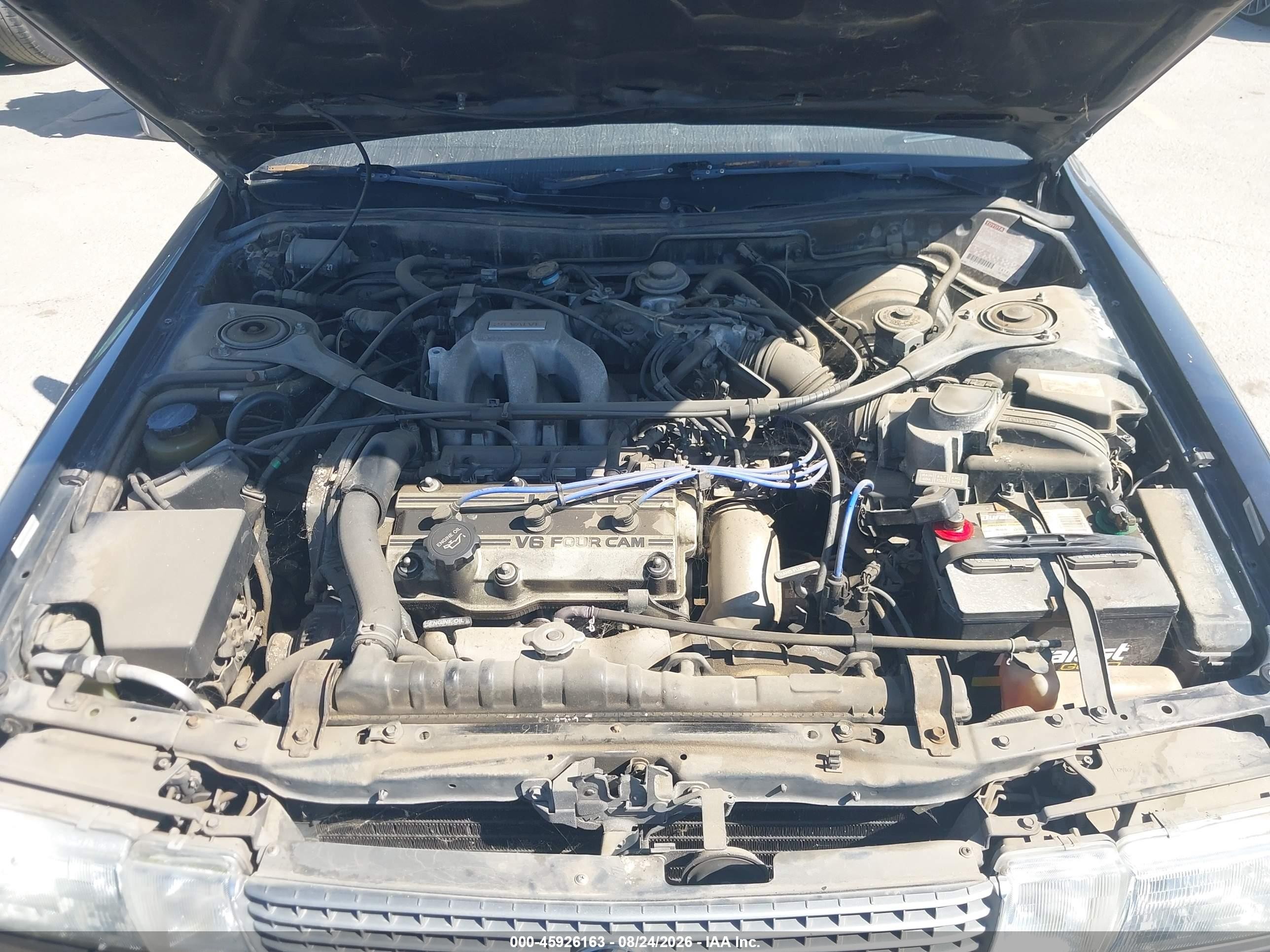 1990 Lexus Es 250/250 Se-r Black vin: JT8VV22T1L0091812