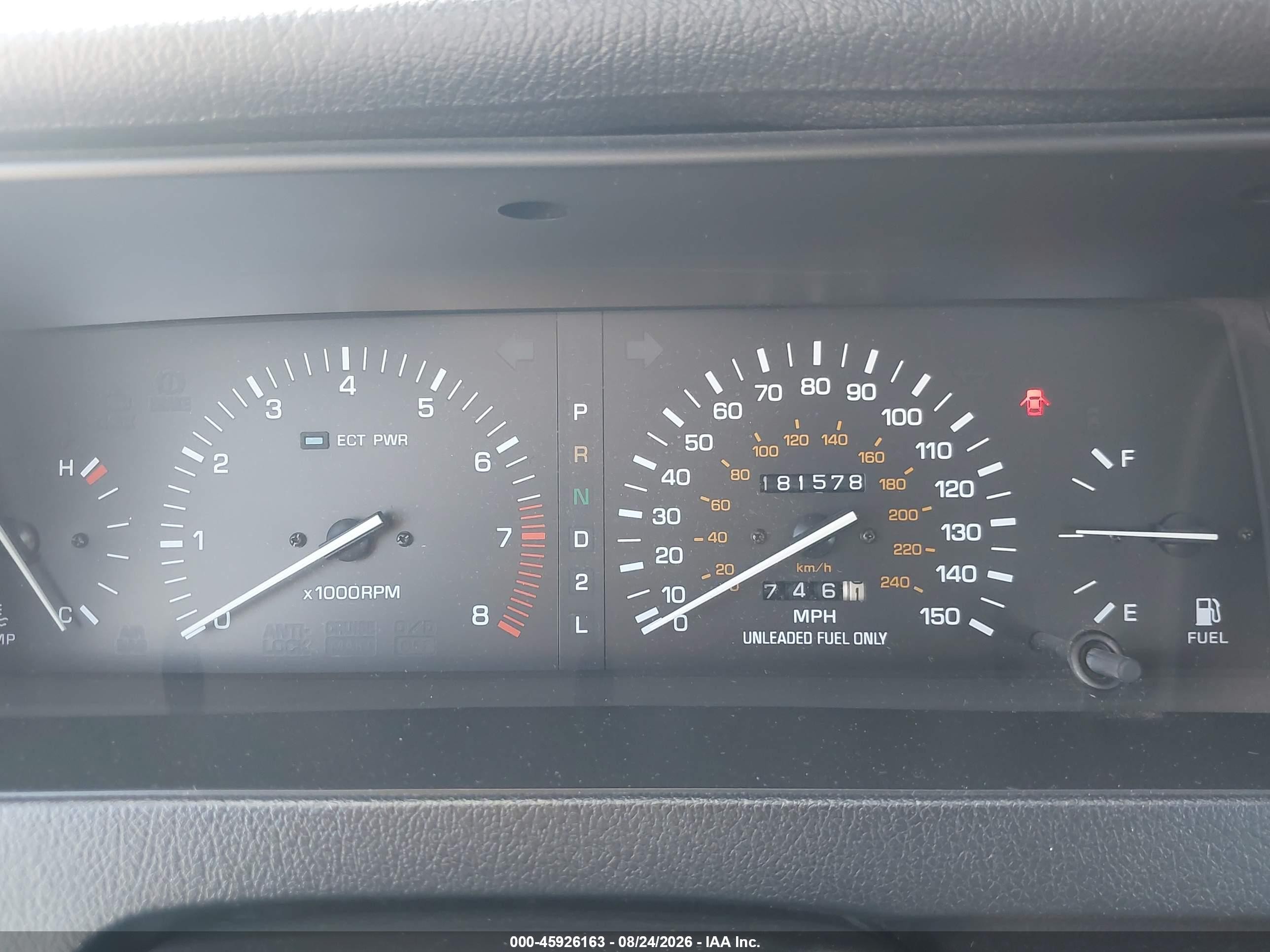 1990 Lexus Es 250/250 Se-r Black vin: JT8VV22T1L0091812