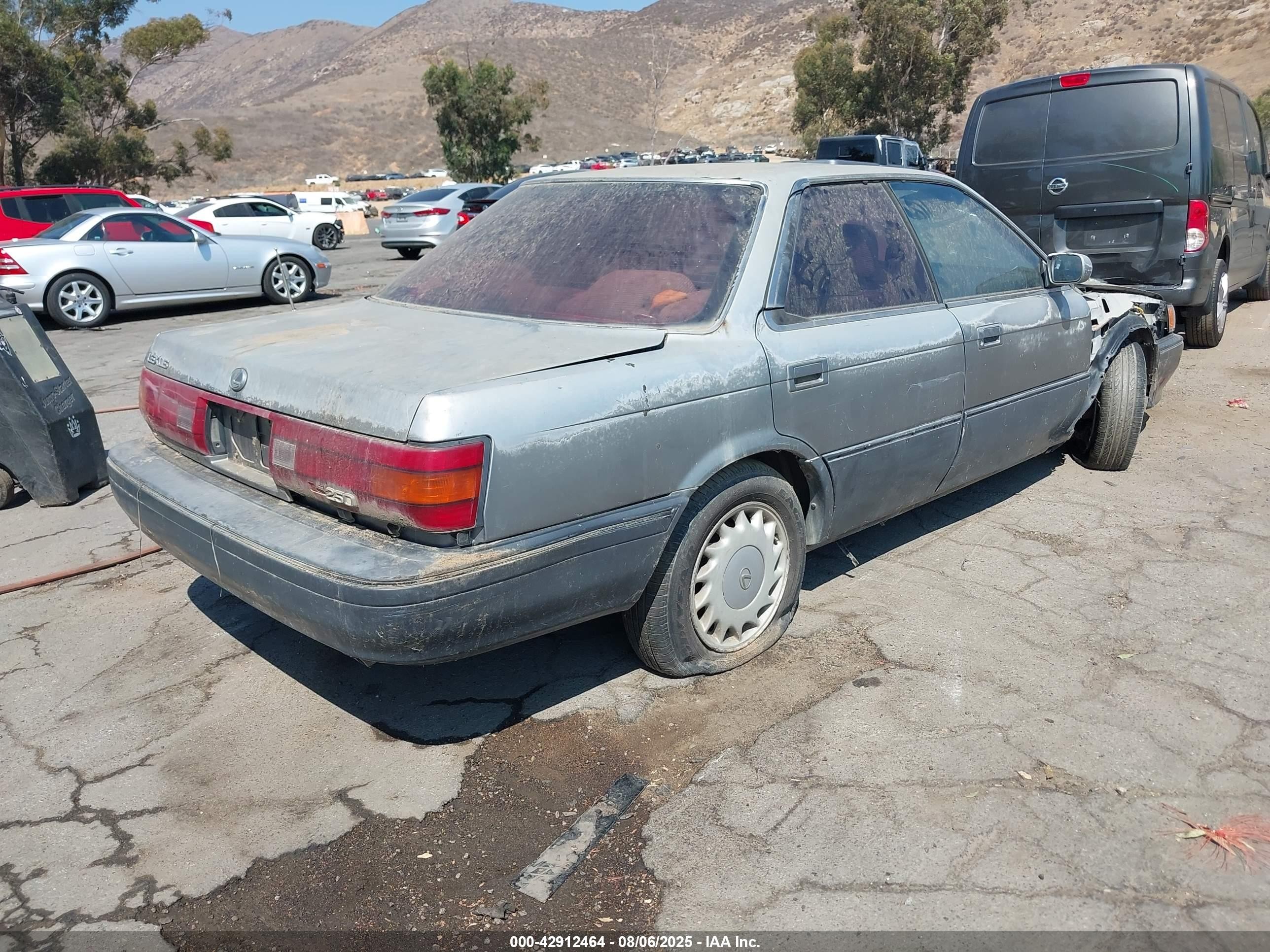 1990 Lexus Es 250/250 Se-r Beige vin: JT8VV22T1L0104753