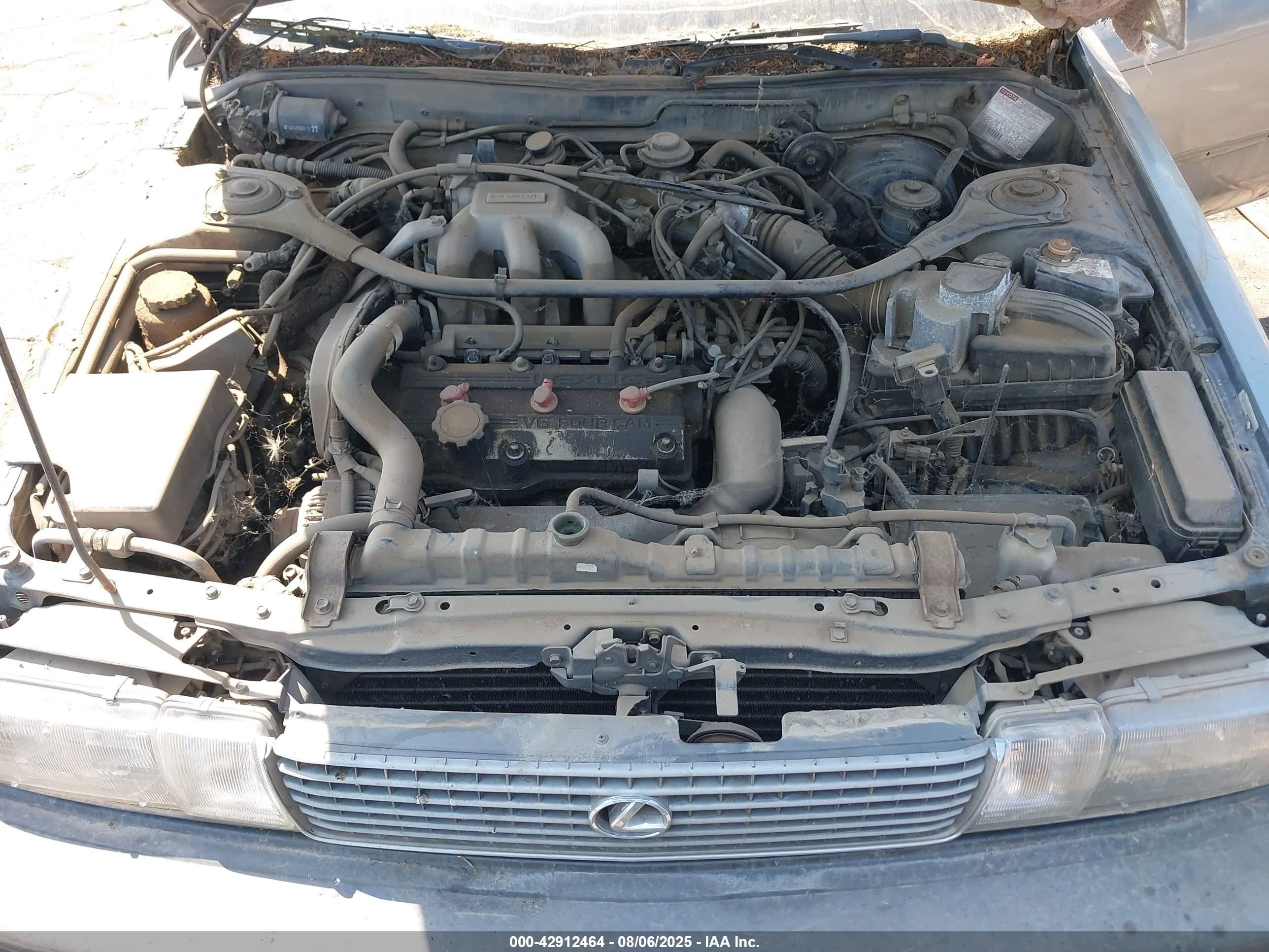 1990 Lexus Es 250/250 Se-r Beige vin: JT8VV22T1L0104753