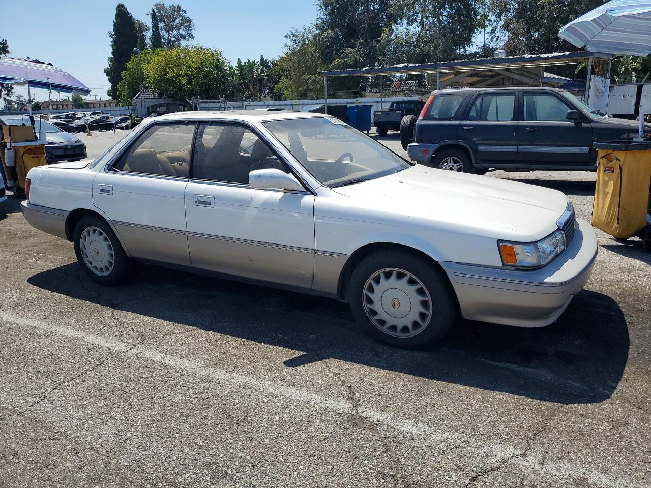 1990 Lexus Es 250 Base White vin: JT8VV22T7L0115353