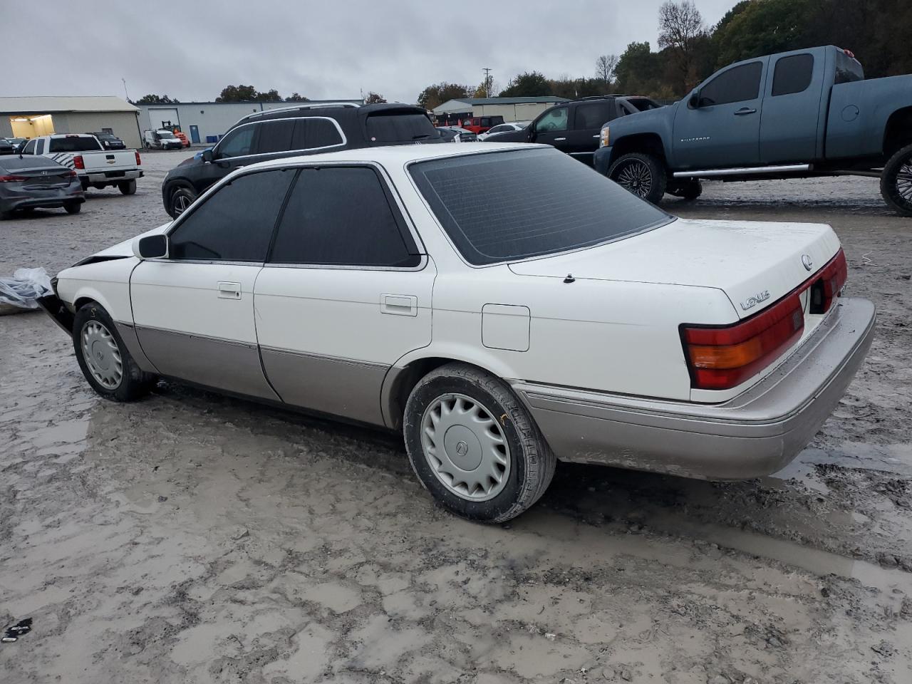 1990 Lexus Es 250 White vin: JT8VV22TXL0127853