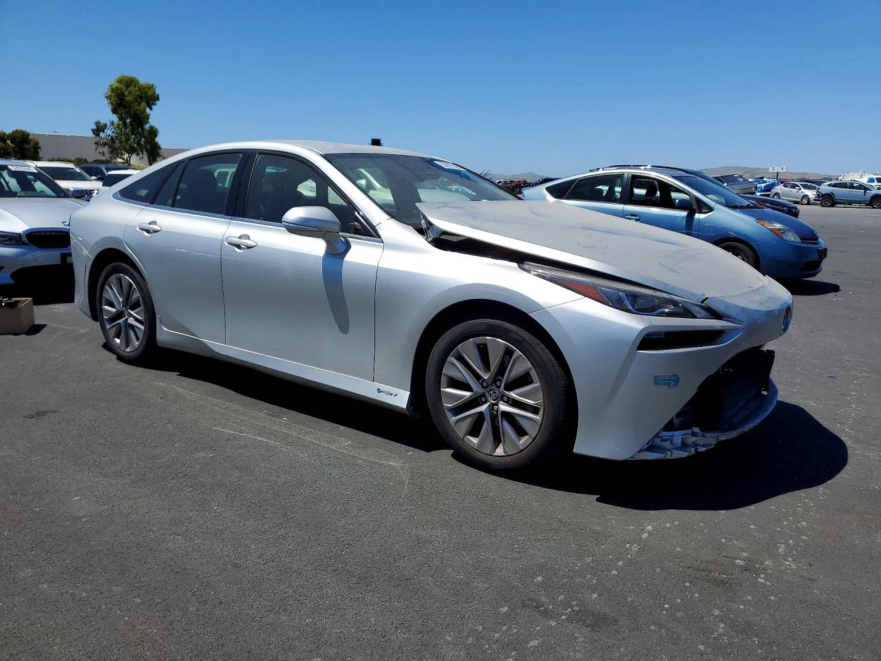 2024 Toyota Mirai Xle Silver vin: JTDAAAAAXRA011870