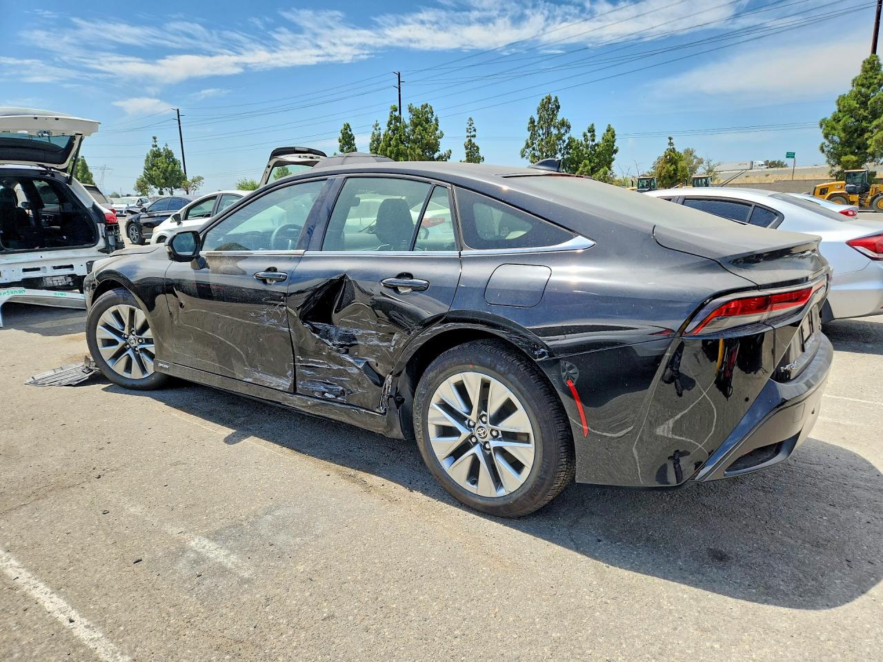 2025 Toyota Mirai Xle Black vin: JTDAAAAAXSA012166