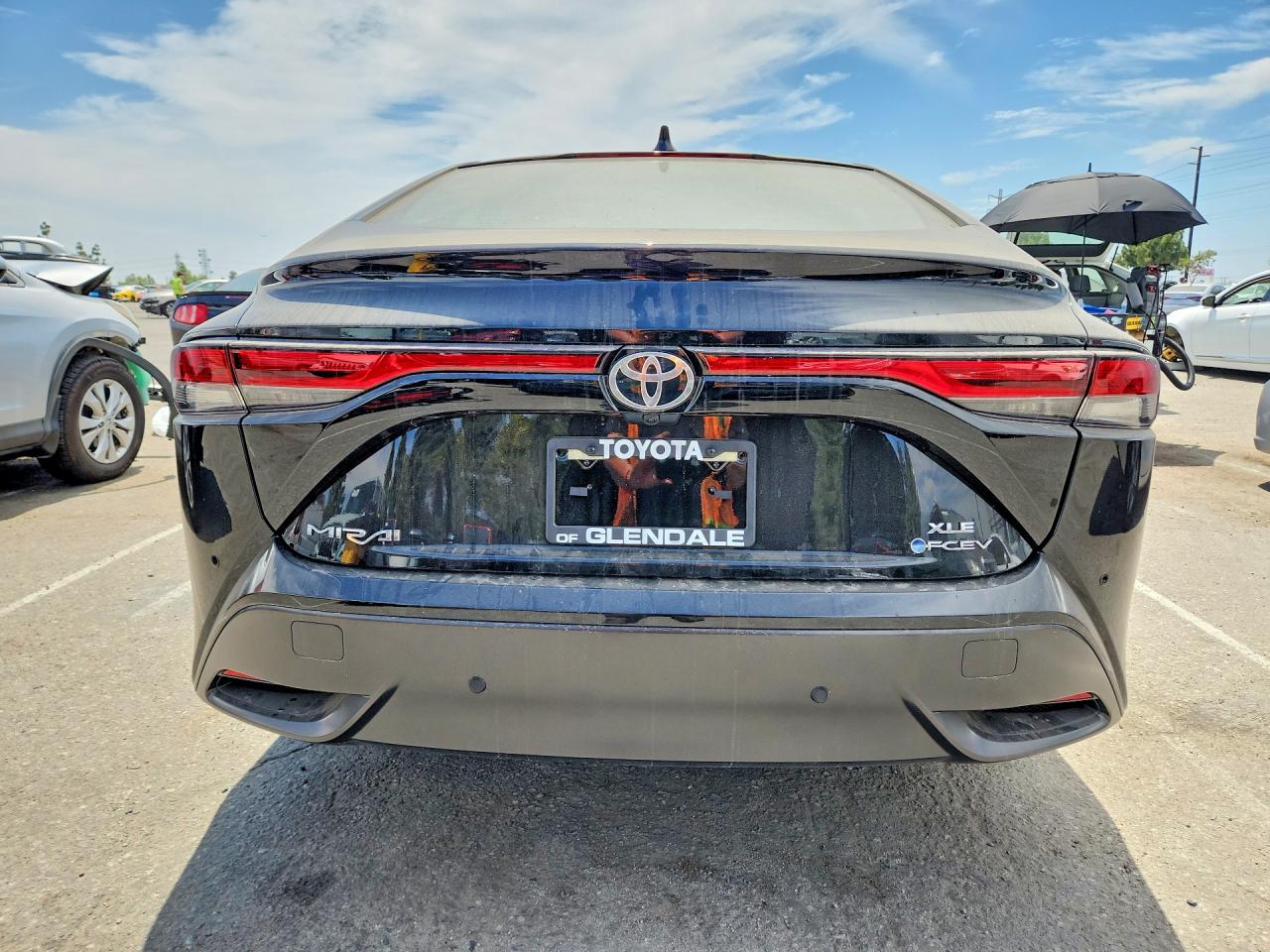 2025 Toyota Mirai Xle Black vin: JTDAAAAAXSA012166