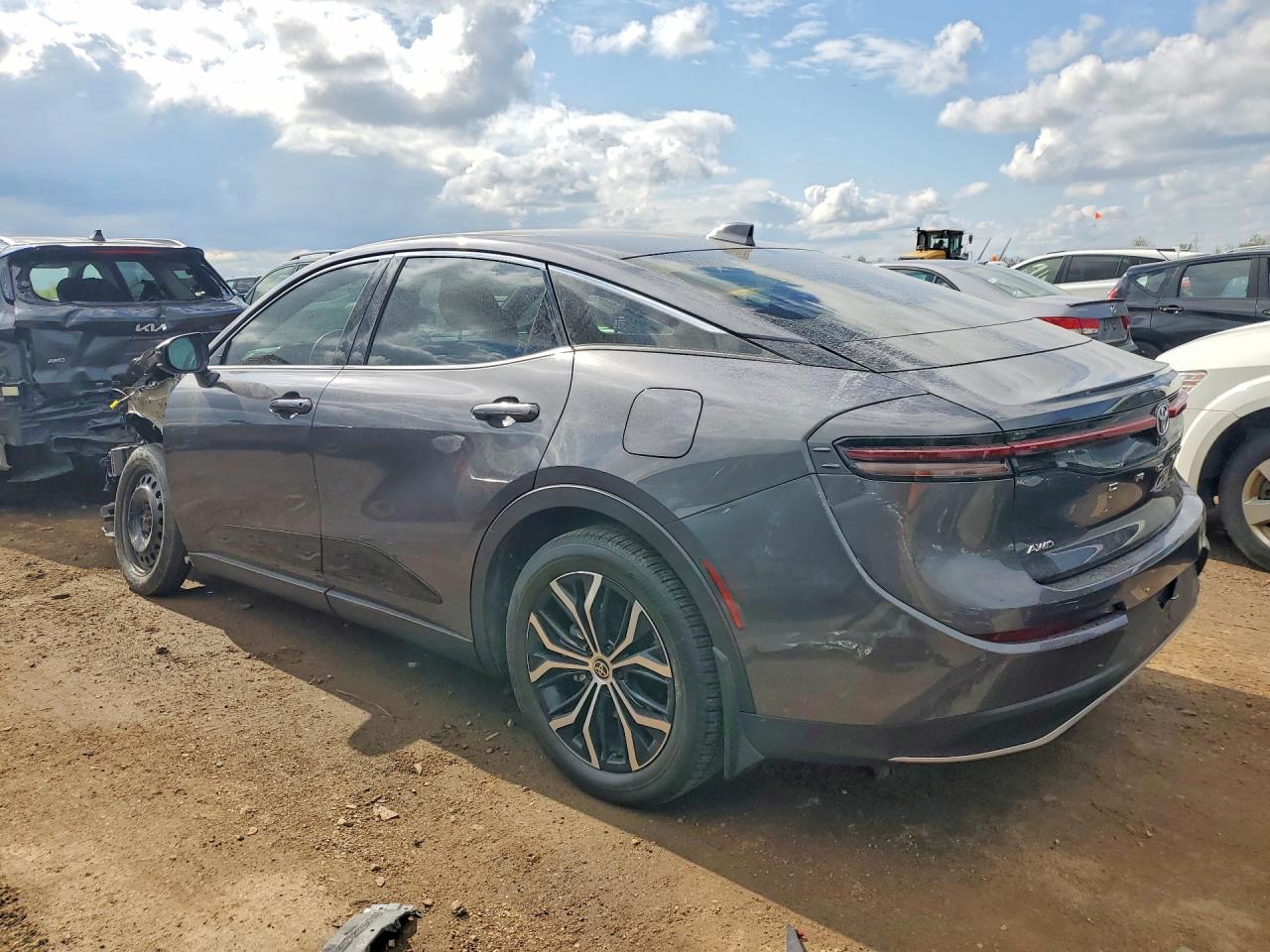 2023 Toyota Crown Xle Gray vin: JTDAAAAF2P3014324