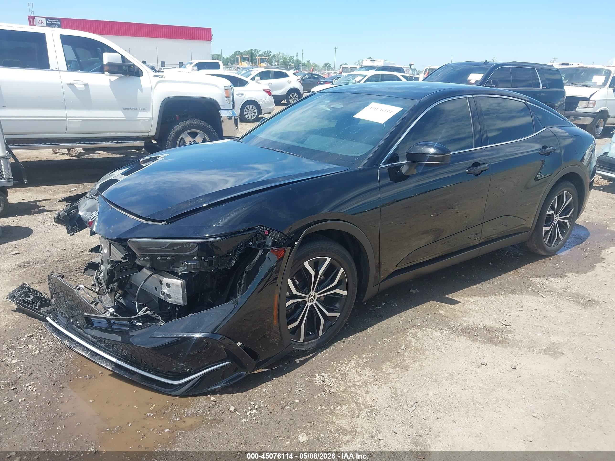 2024 Toyota Crown Xle Черный vin: JTDAAAAFXR3018656