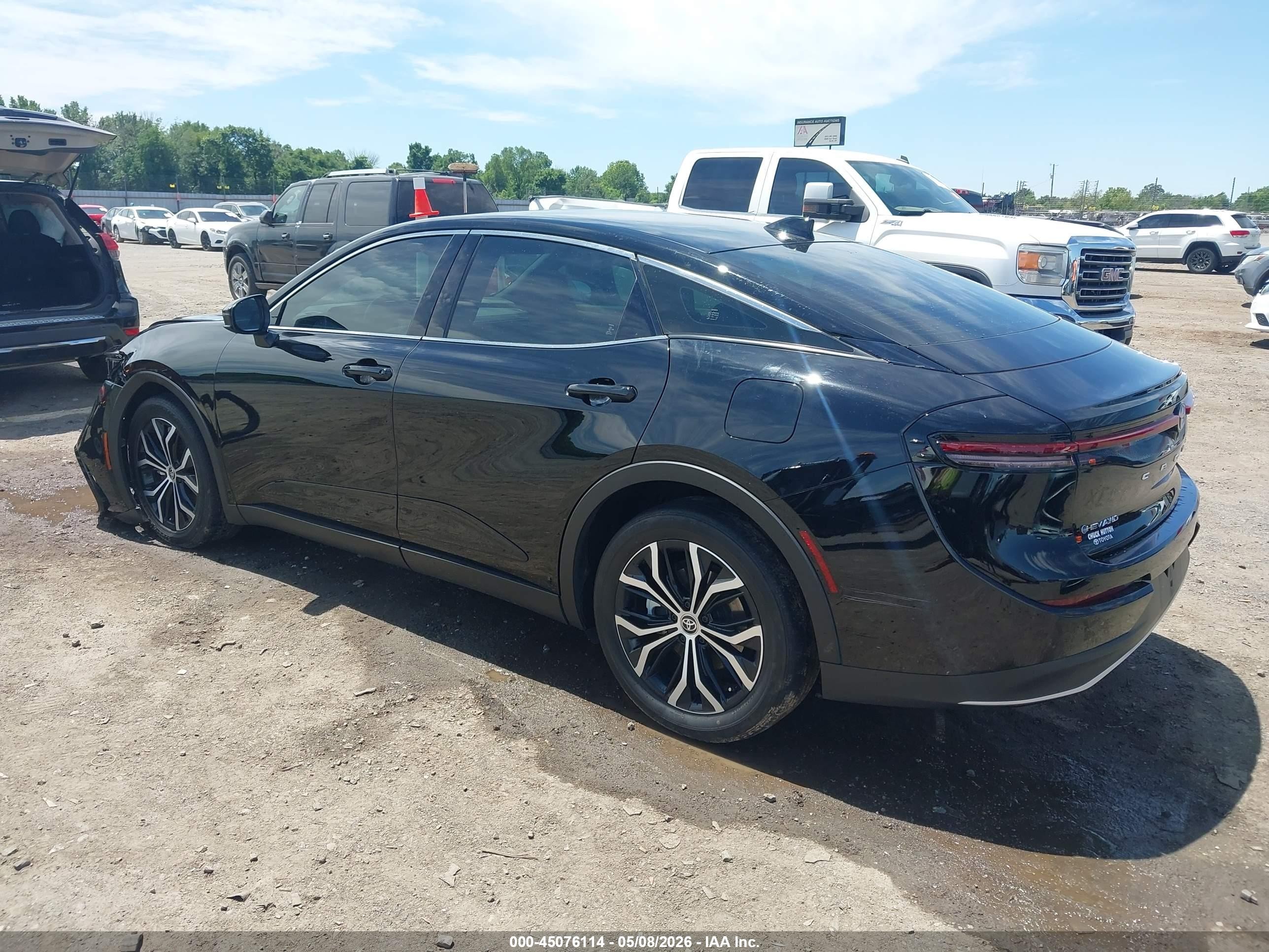 2024 Toyota Crown Xle Черный vin: JTDAAAAFXR3018656