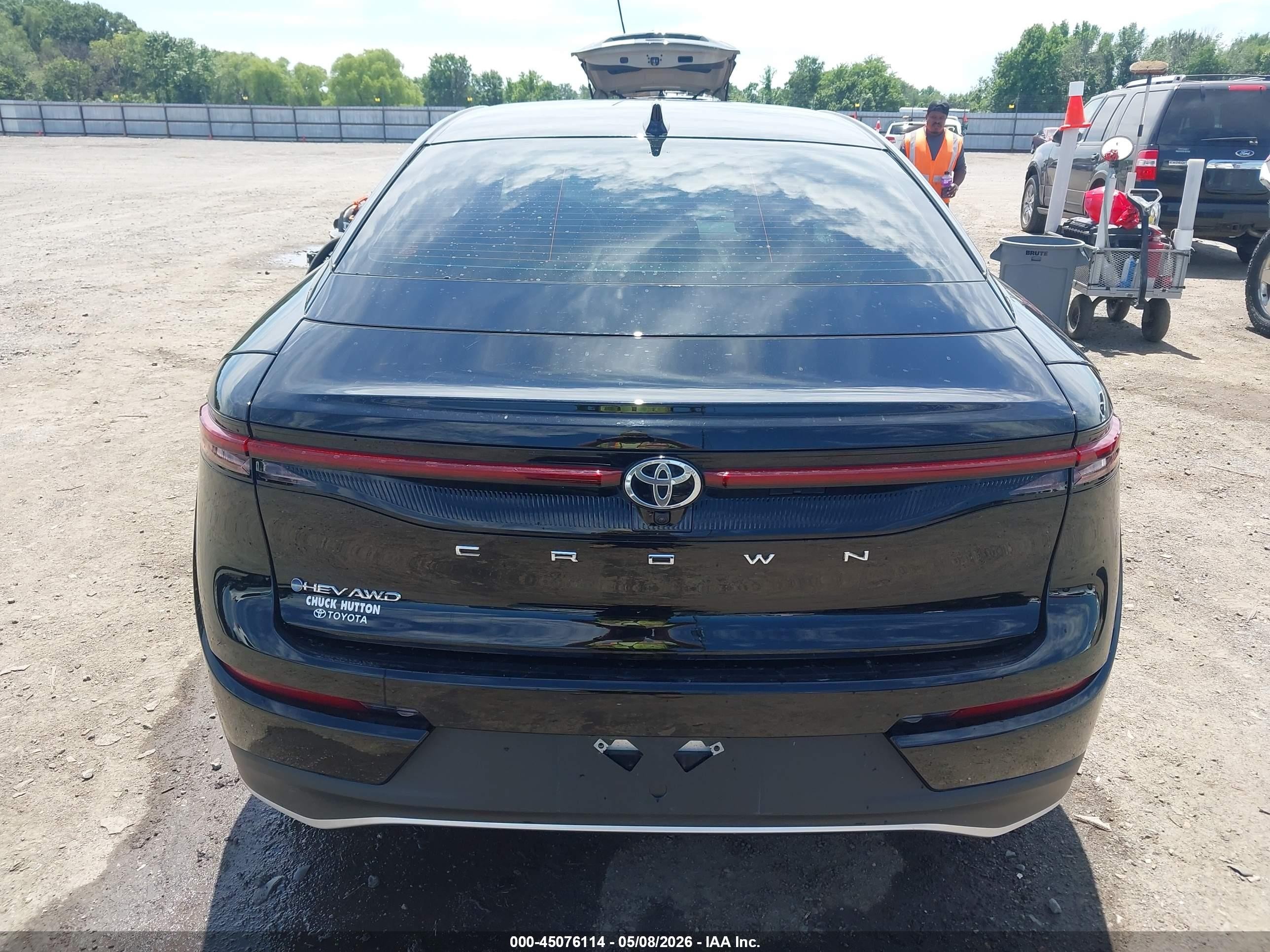 2024 Toyota Crown Xle Черный vin: JTDAAAAFXR3018656