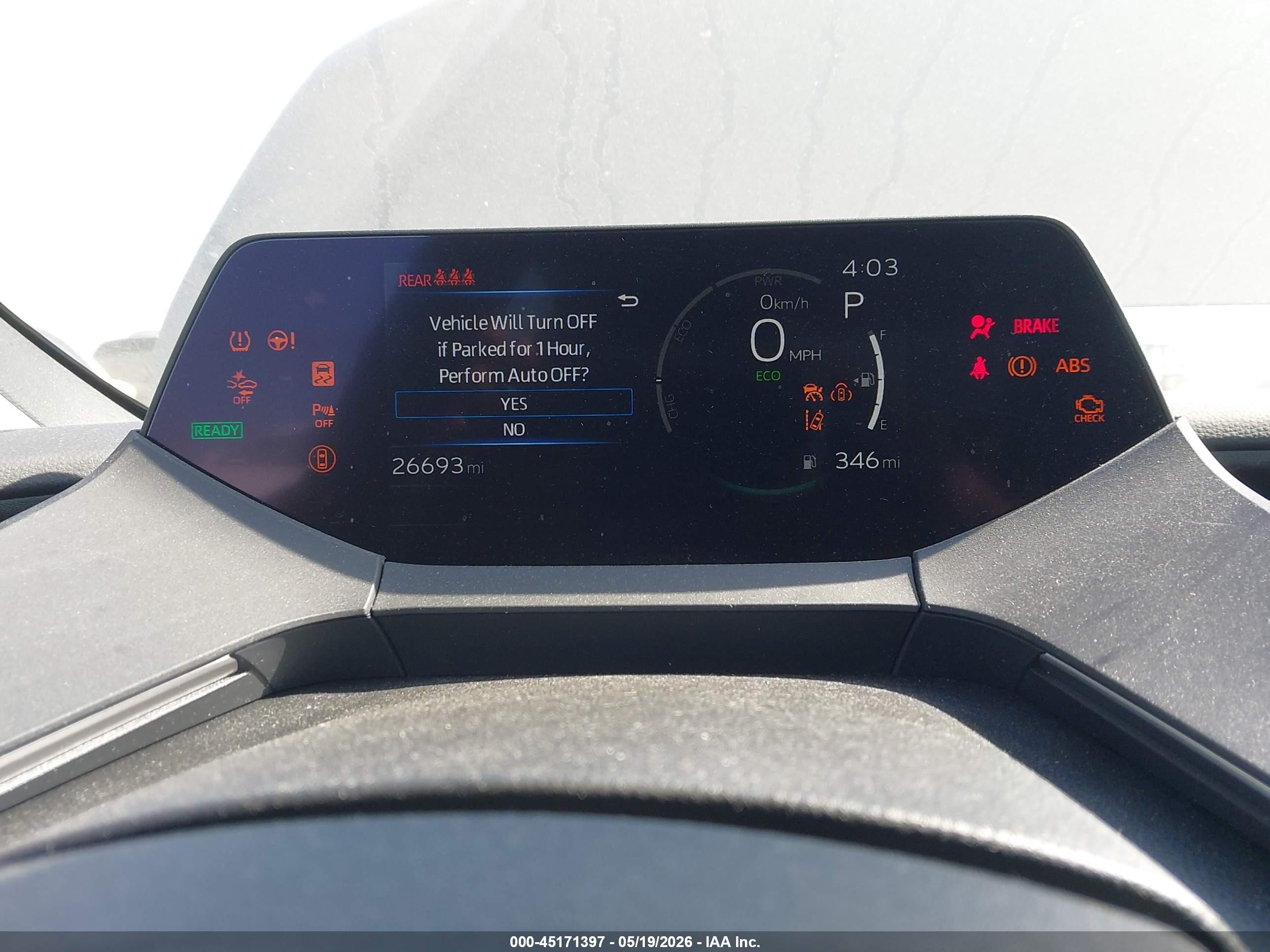 2024 Toyota Prius Le Серый vin: JTDACAAU0R3015418