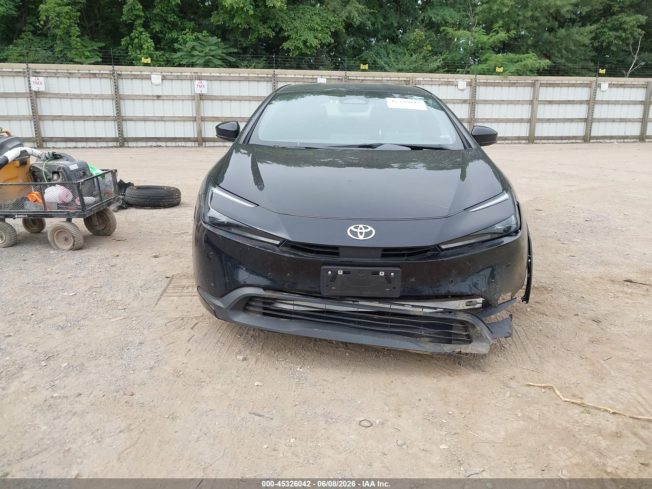 2025 Toyota Prius Le Черный vin: JTDACAAU1S3060664