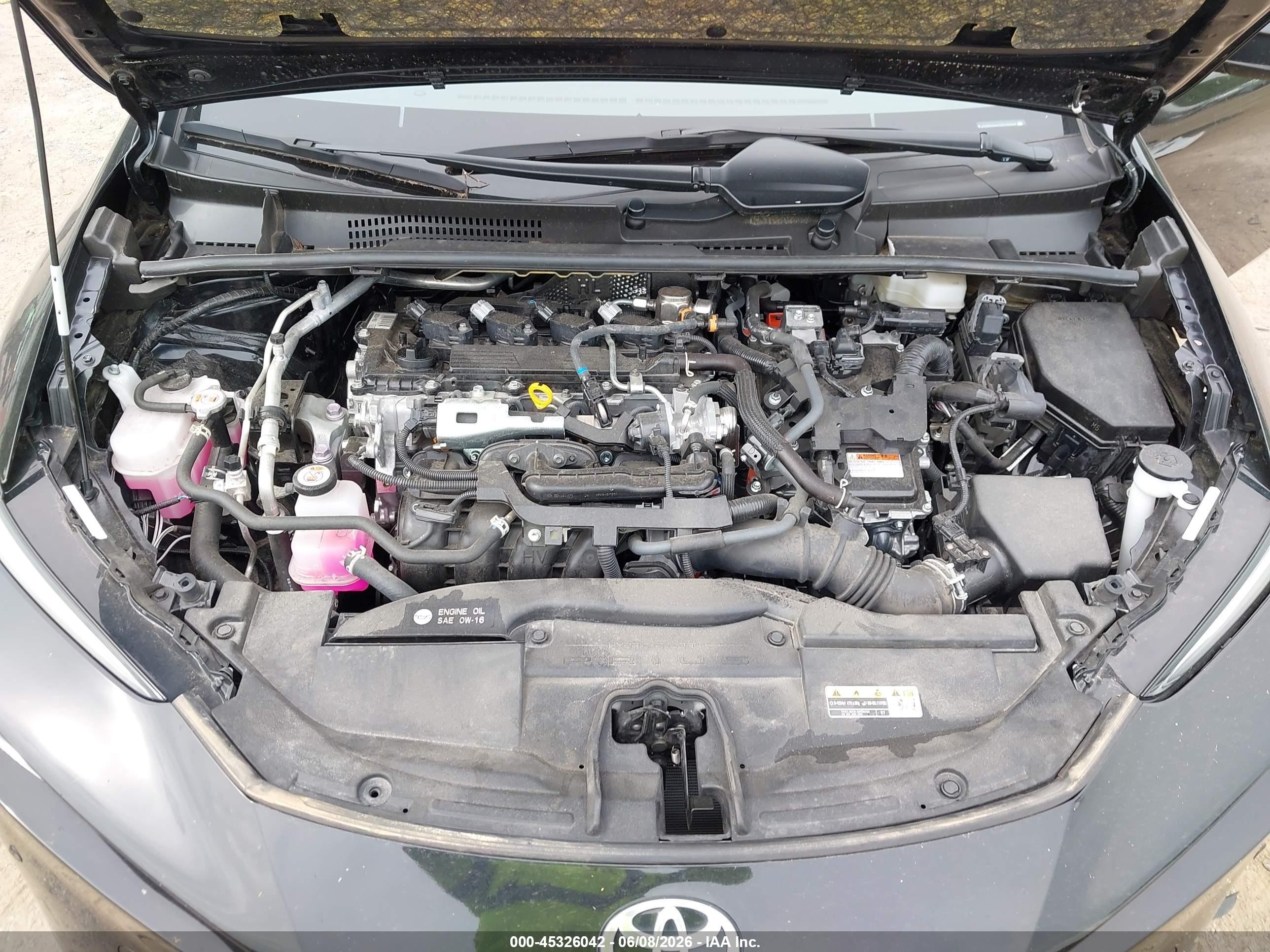 2025 Toyota Prius Le Черный vin: JTDACAAU1S3060664