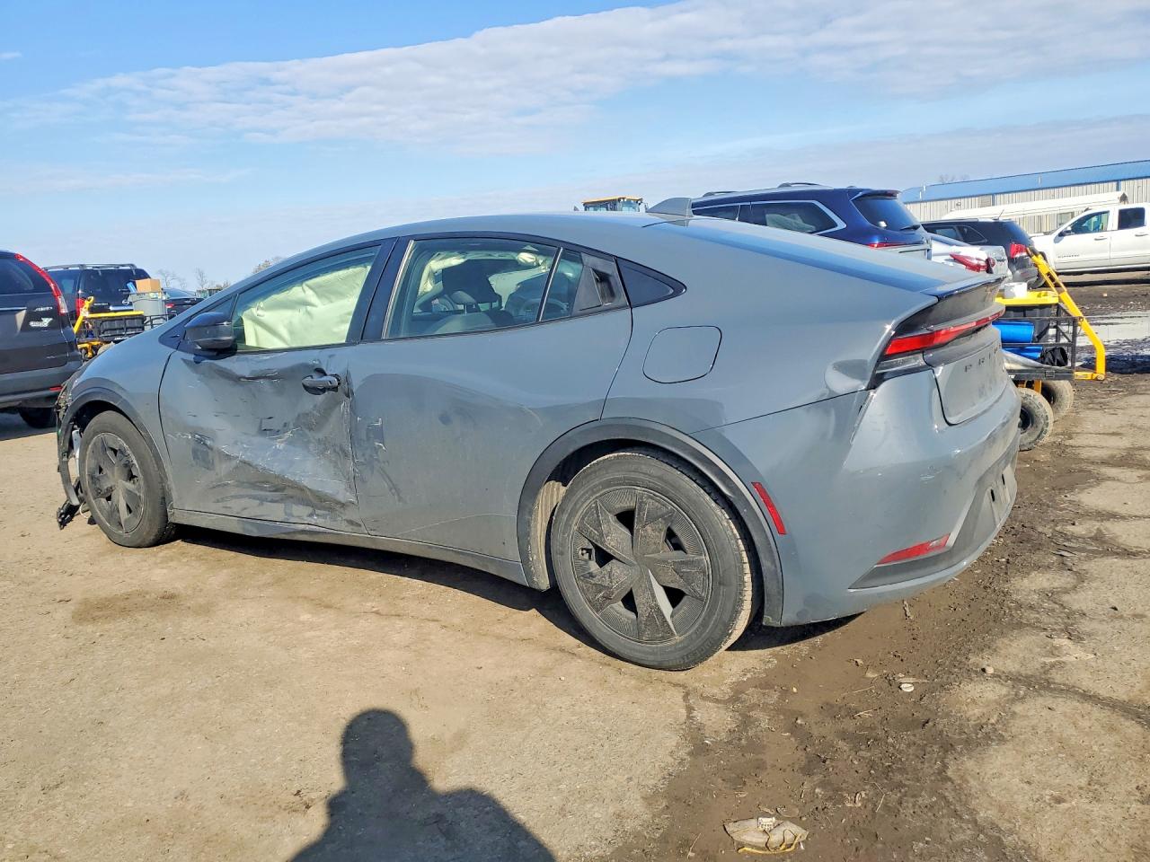 2023 Toyota Prius Le Серый vin: JTDACAAU4P3003172