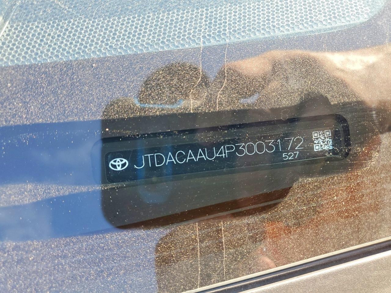 2023 Toyota Prius Le Серый vin: JTDACAAU4P3003172