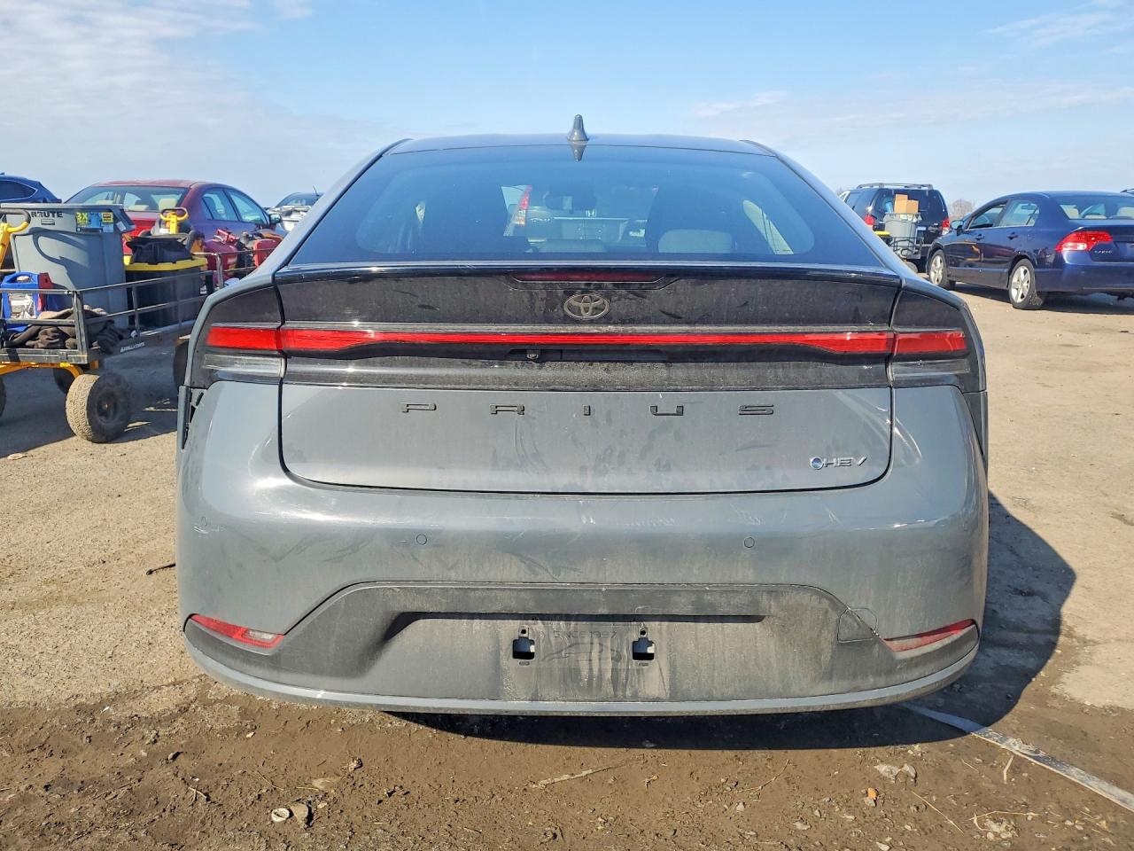 2023 Toyota Prius Le Серый vin: JTDACAAU4P3003172
