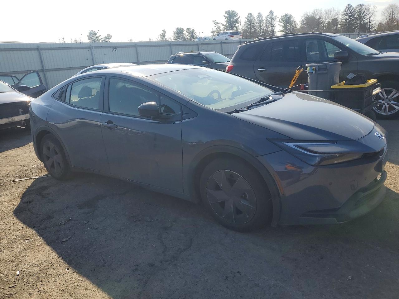 2023 Toyota Prius Le Серый vin: JTDACAAU4P3003172