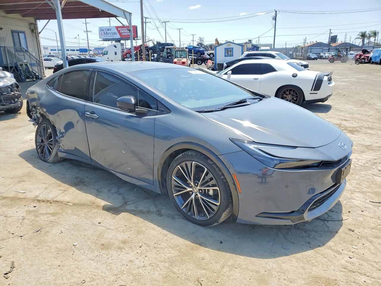 2023 Toyota Prius Xle Серый vin: JTDACAAU6P3005750
