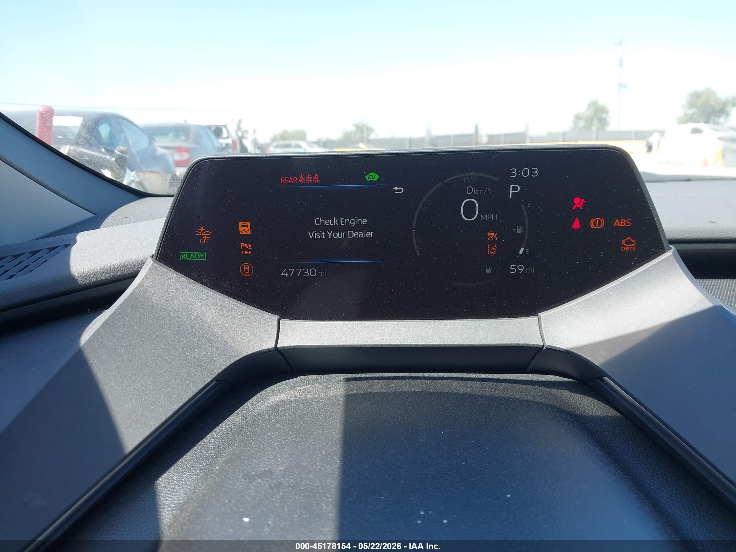 2024 Toyota Prius Le White vin: JTDACAAU7R3015626