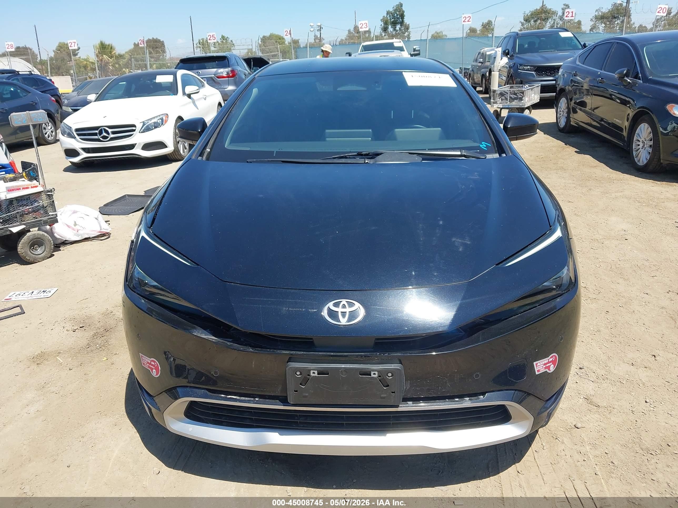 2023 Toyota Prius Prime Xse Black vin: JTDACACU1P3004034