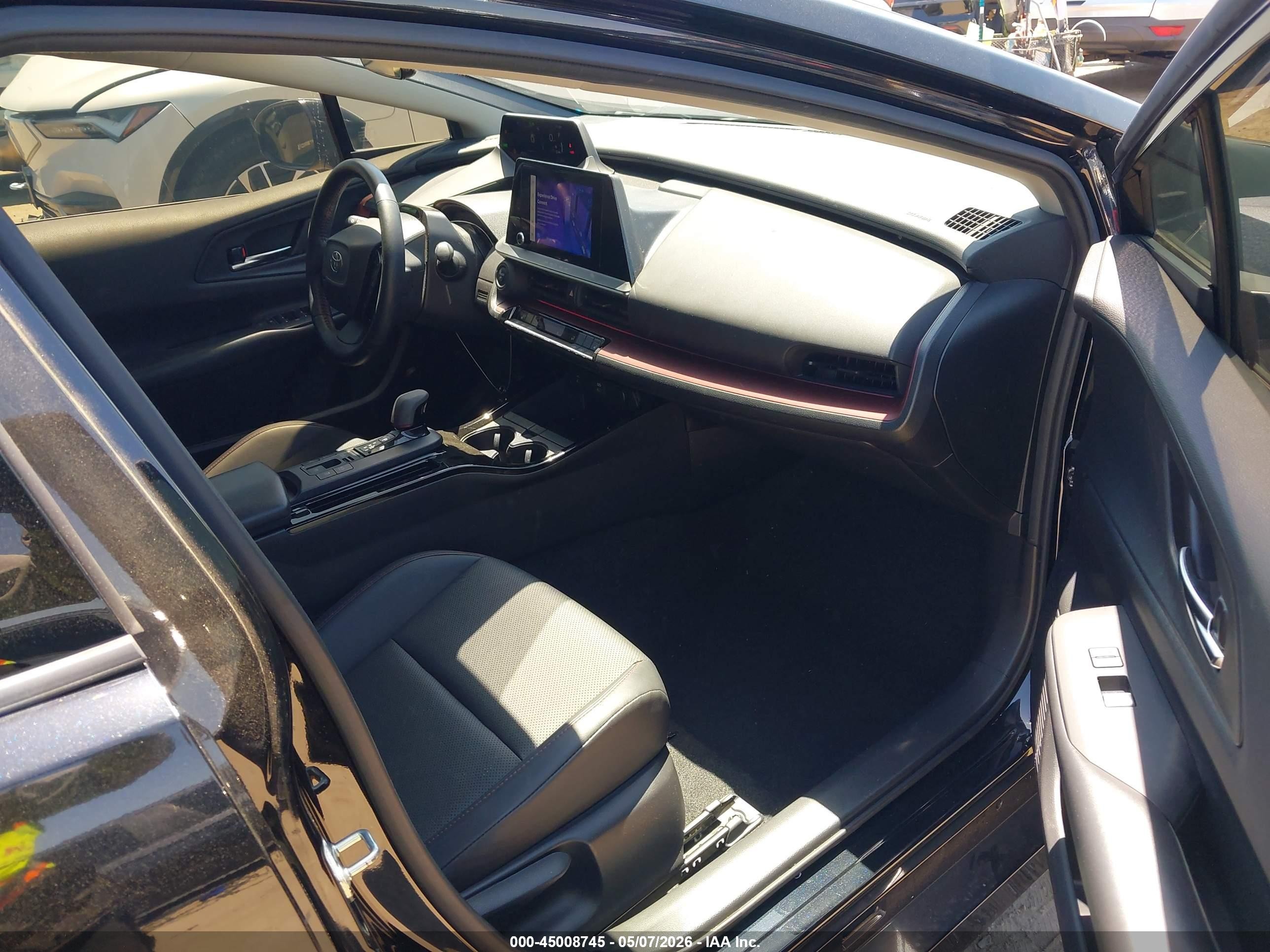 2023 Toyota Prius Prime Xse Black vin: JTDACACU1P3004034