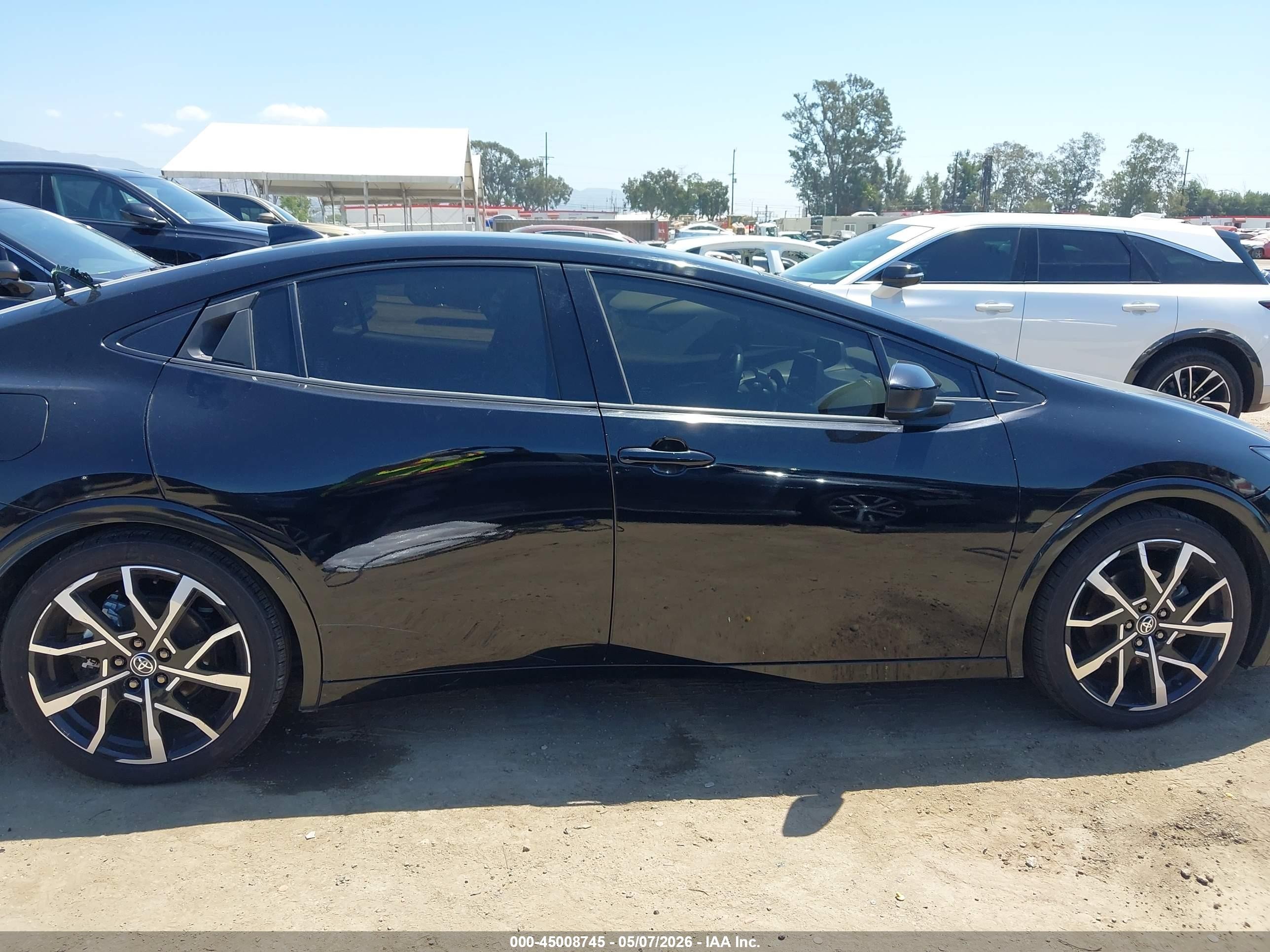 2023 Toyota Prius Prime Xse Black vin: JTDACACU1P3004034