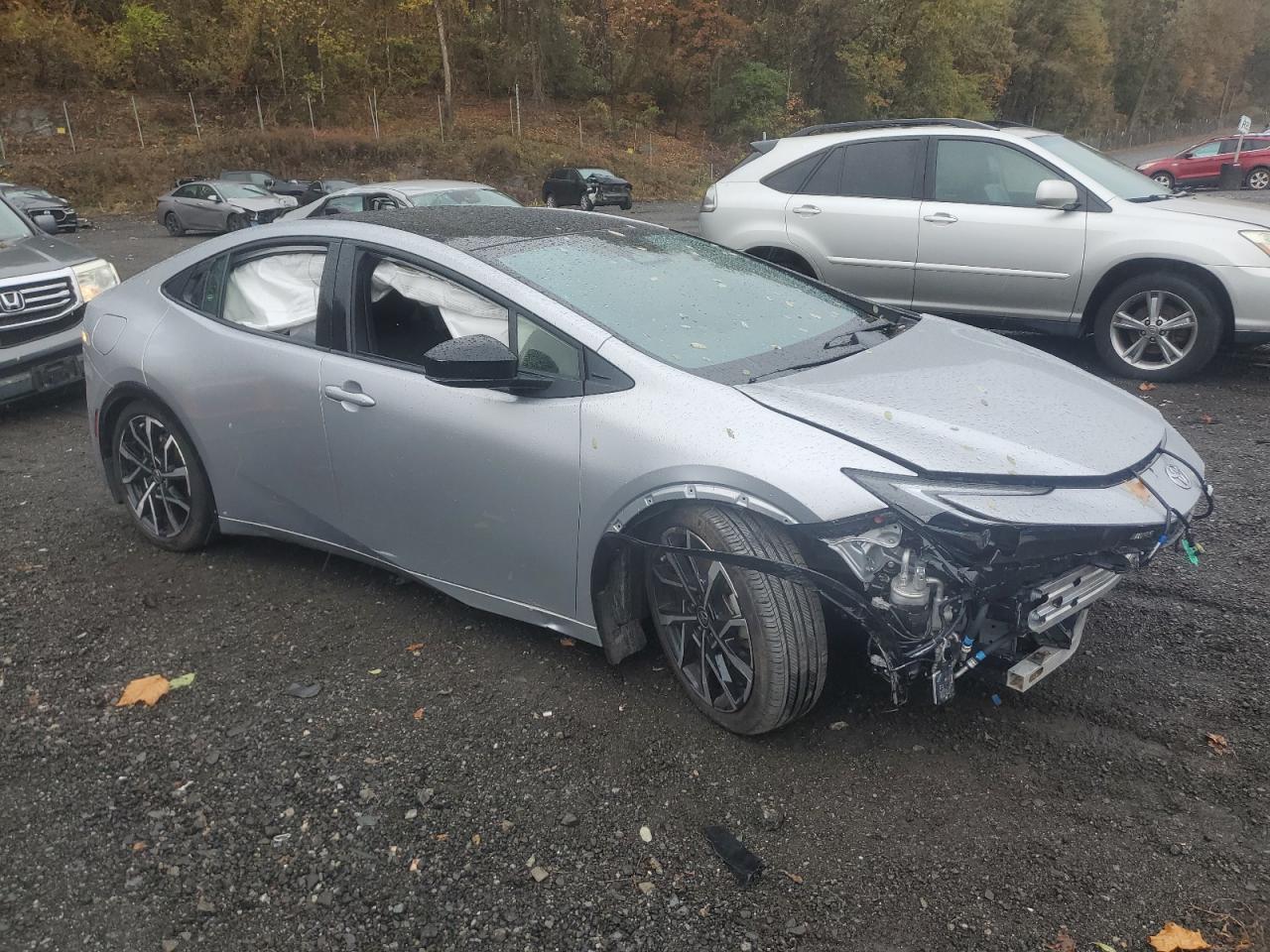 2024 Toyota Prius Prime Se Gray vin: JTDACACU2R3022173