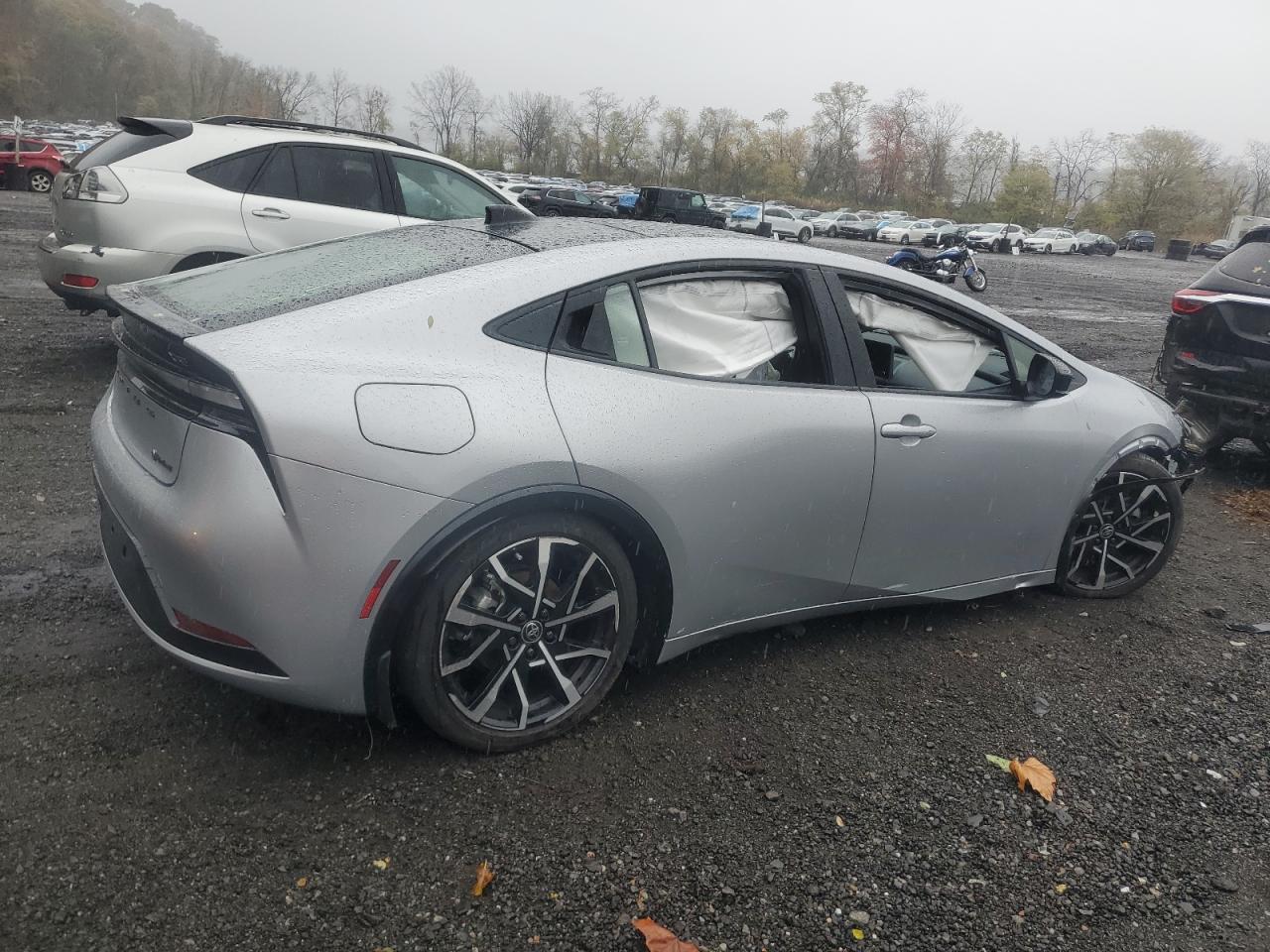 2024 Toyota Prius Prime Se Gray vin: JTDACACU2R3022173