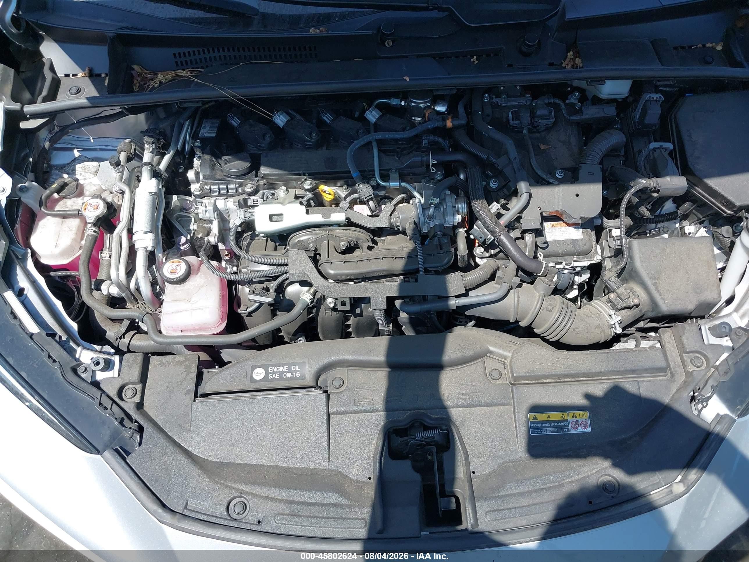 2024 Toyota Prius Prime Xse Silver vin: JTDACACU4R3025379