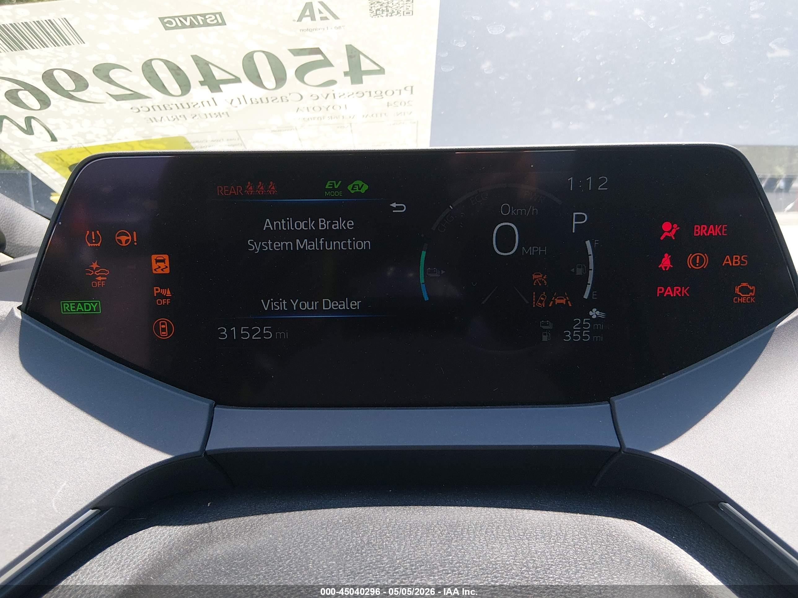 2024 Toyota Prius Prime Xse Premium Серый vin: JTDACACU6R3030227