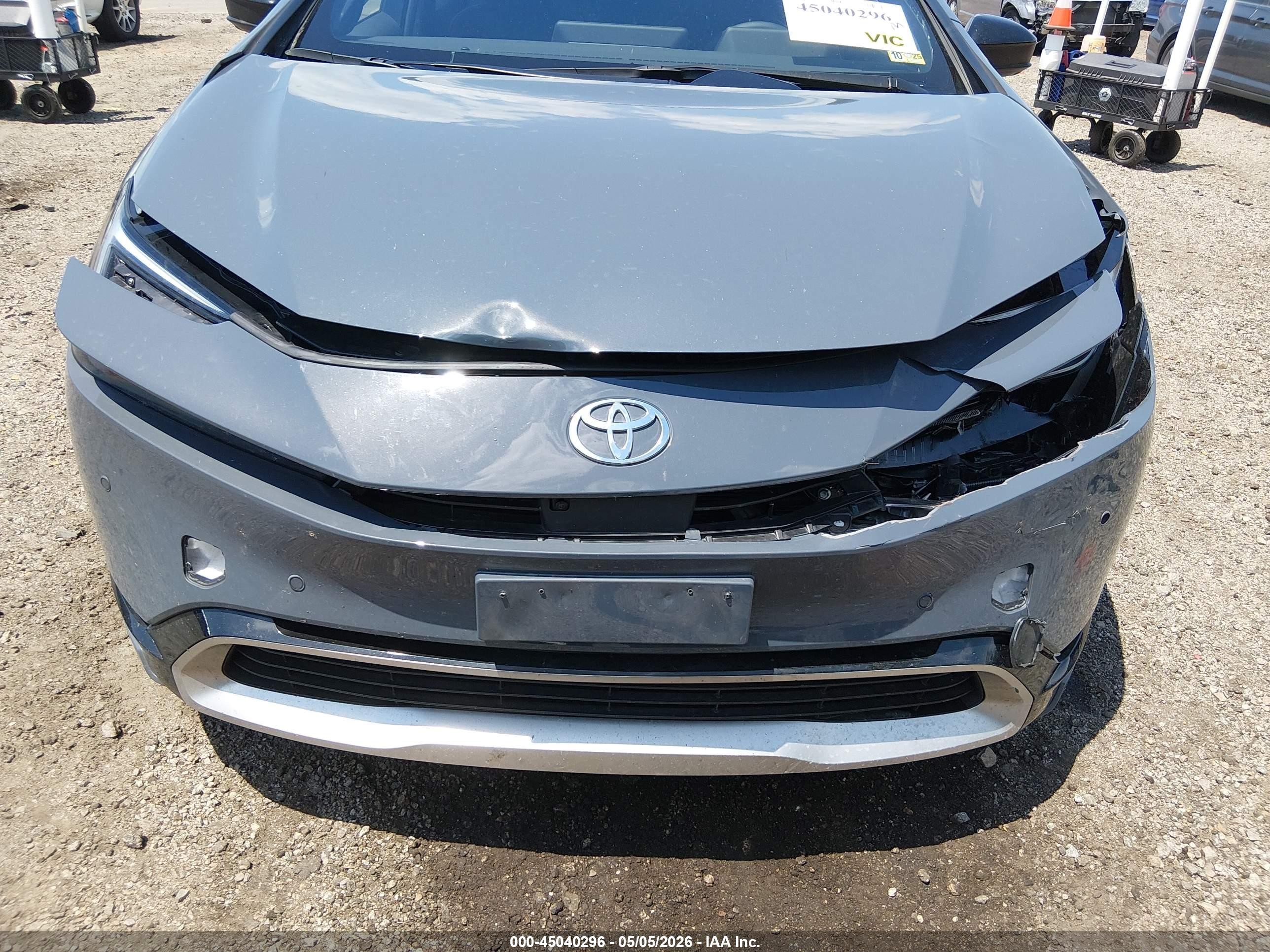 2024 Toyota Prius Prime Xse Premium Серый vin: JTDACACU6R3030227