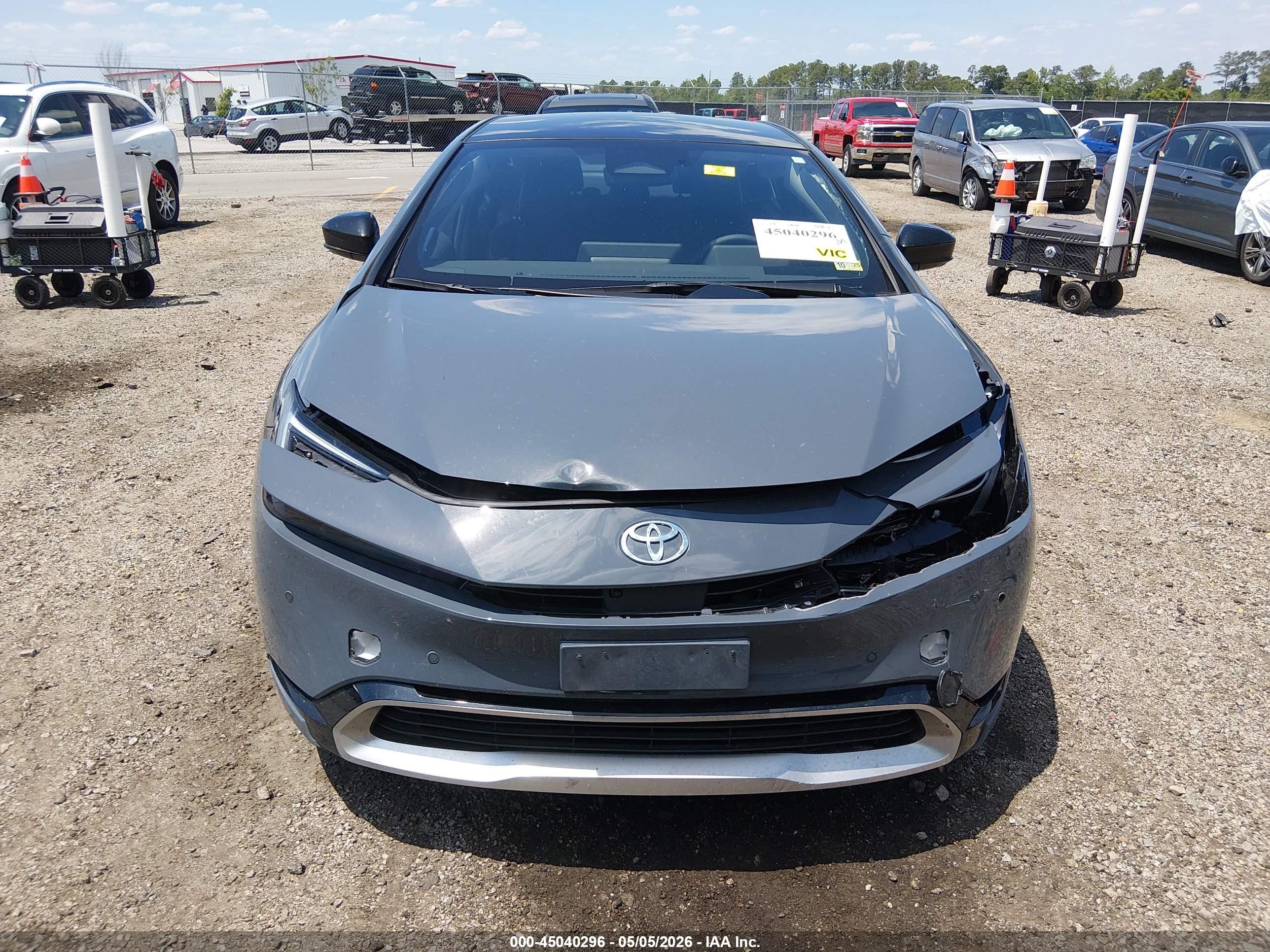 2024 Toyota Prius Prime Xse Premium Серый vin: JTDACACU6R3030227