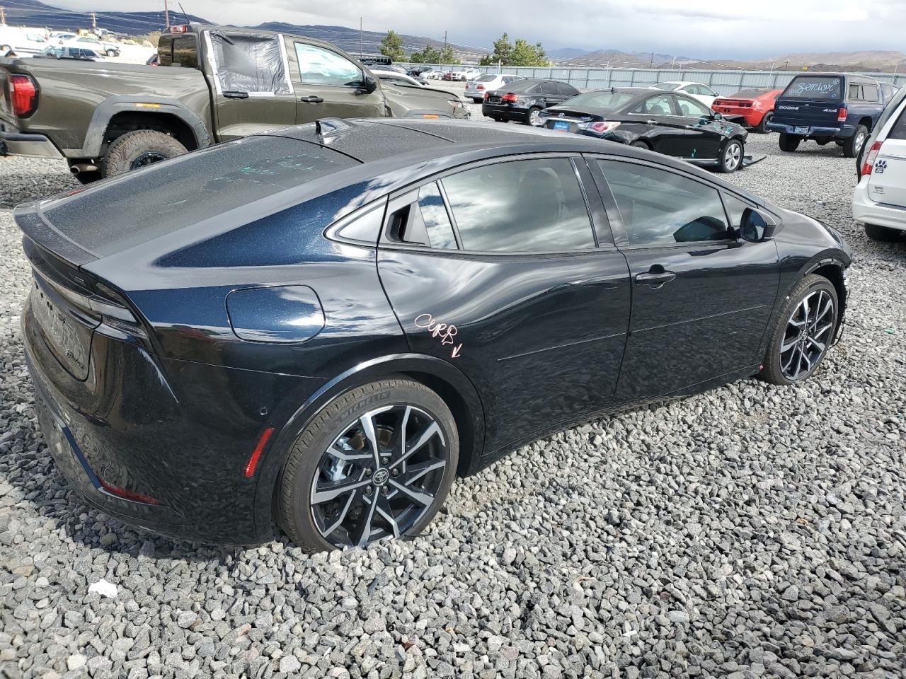 2024 Toyota Prius Prime Se Черный vin: JTDACACU6R3031216
