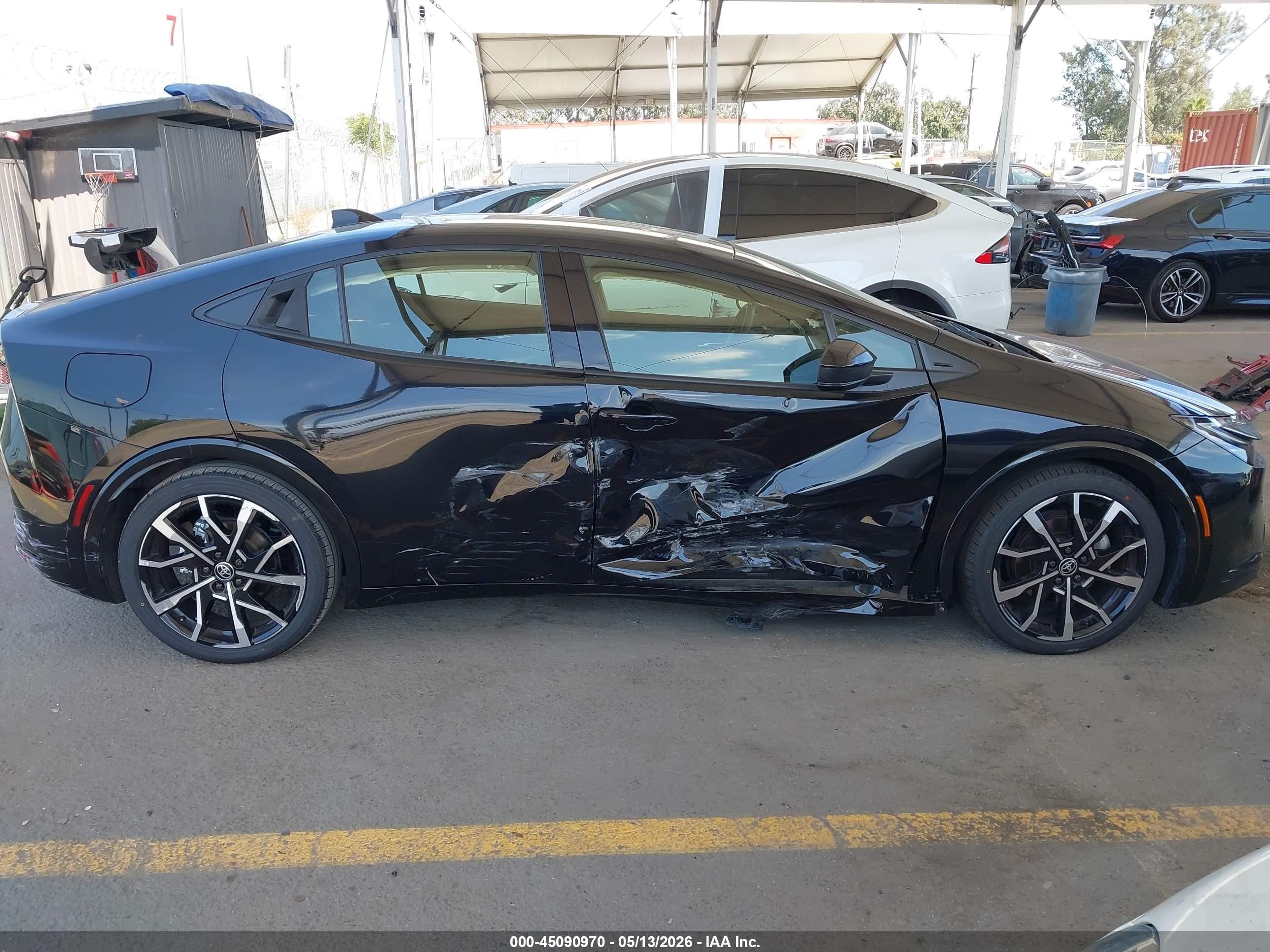 2023 Toyota Prius Prime Xse Black vin: JTDACACU7P3003163