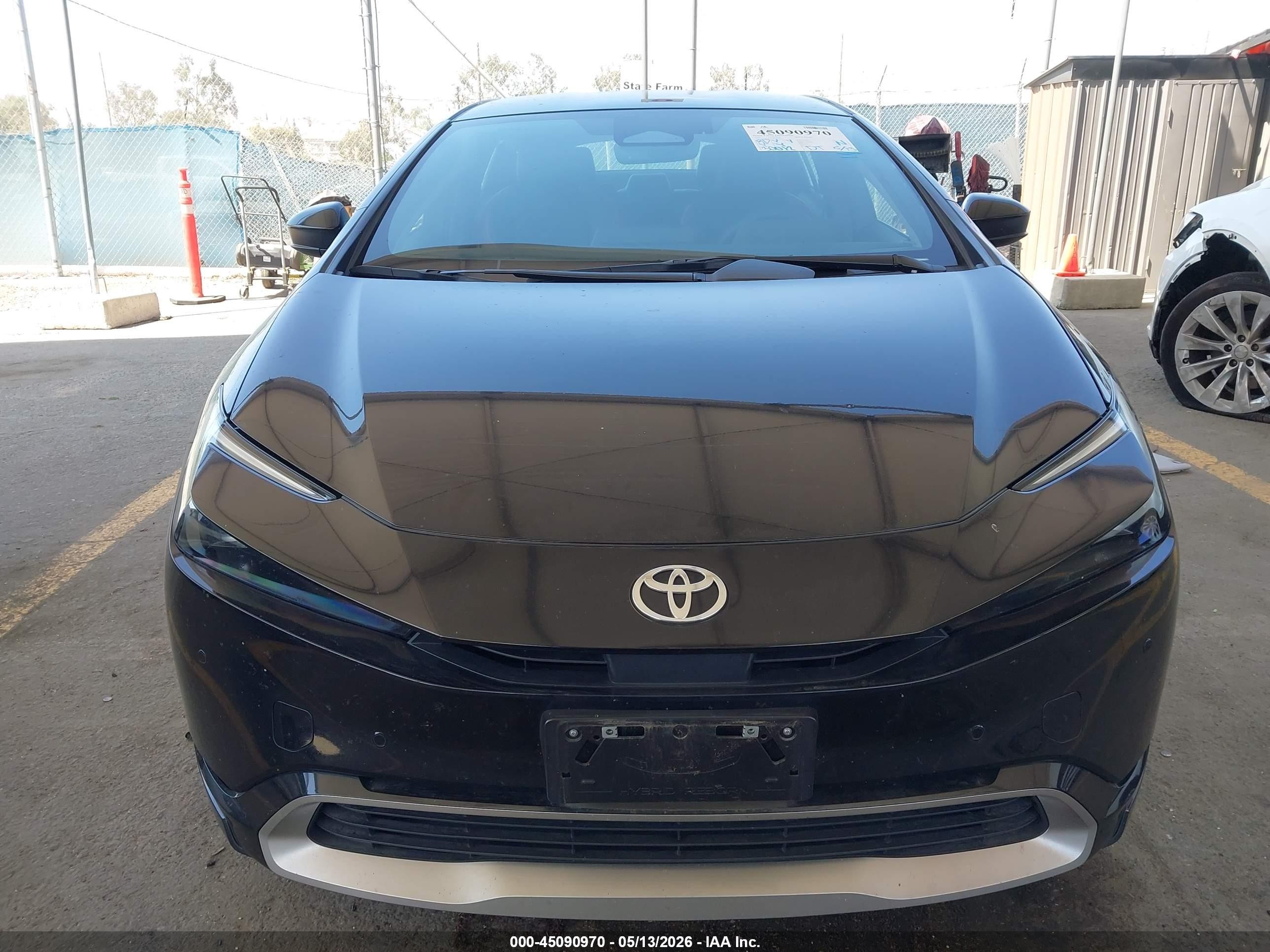 2023 Toyota Prius Prime Xse Black vin: JTDACACU7P3003163