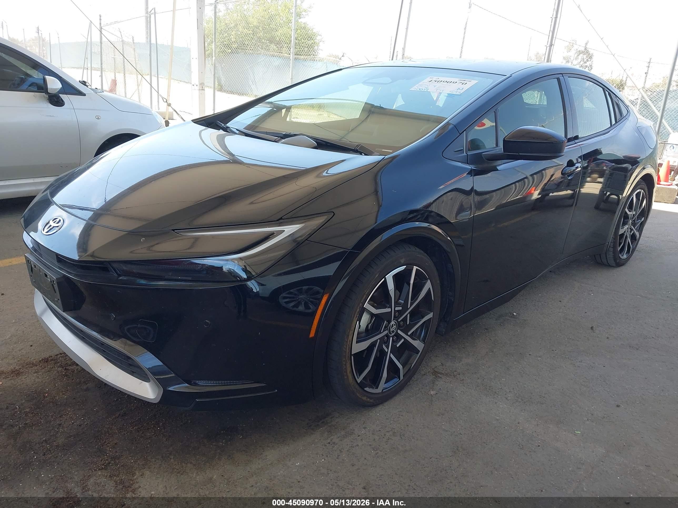 2023 Toyota Prius Prime Xse Black vin: JTDACACU7P3003163