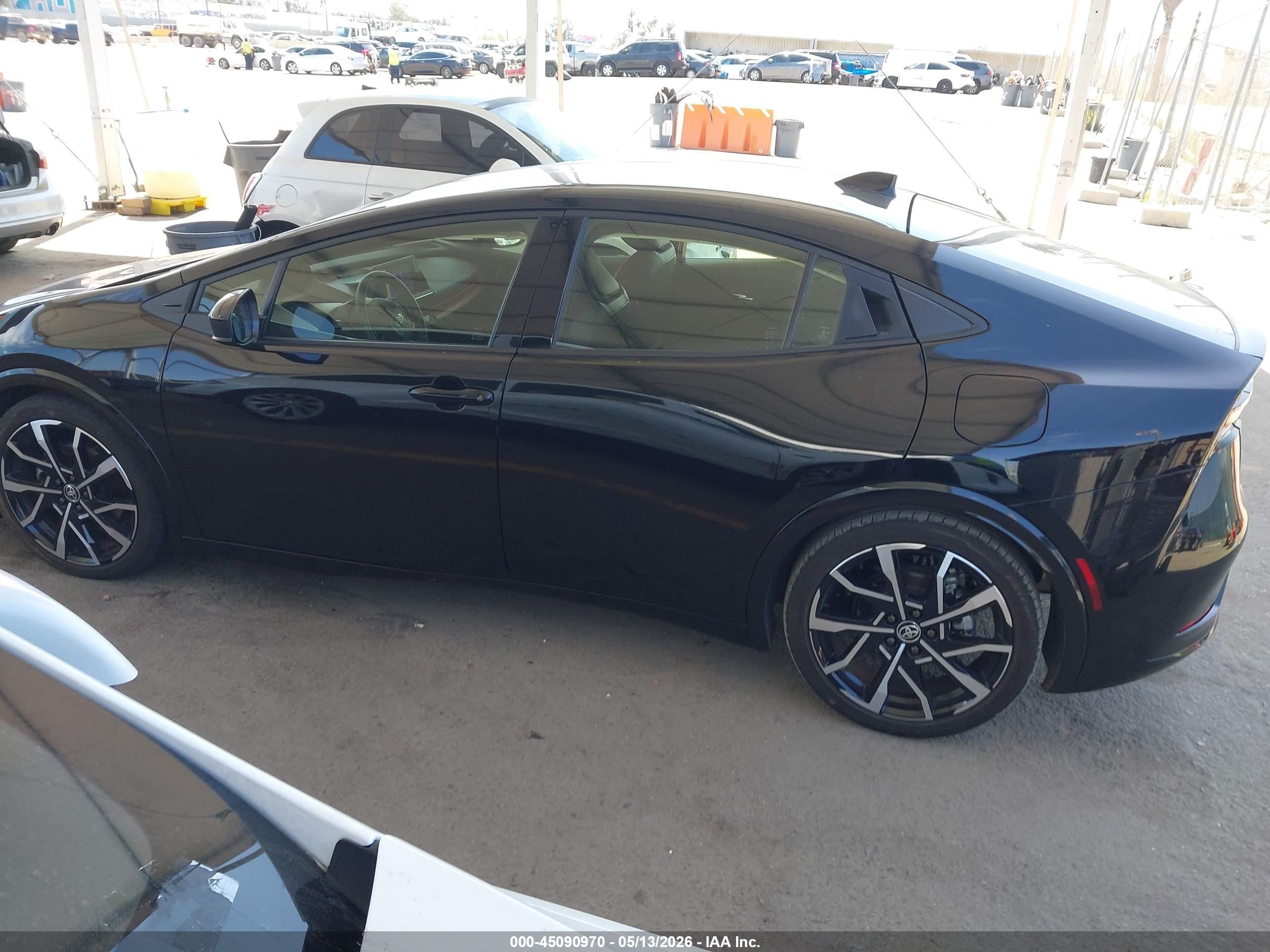 2023 Toyota Prius Prime Xse Black vin: JTDACACU7P3003163