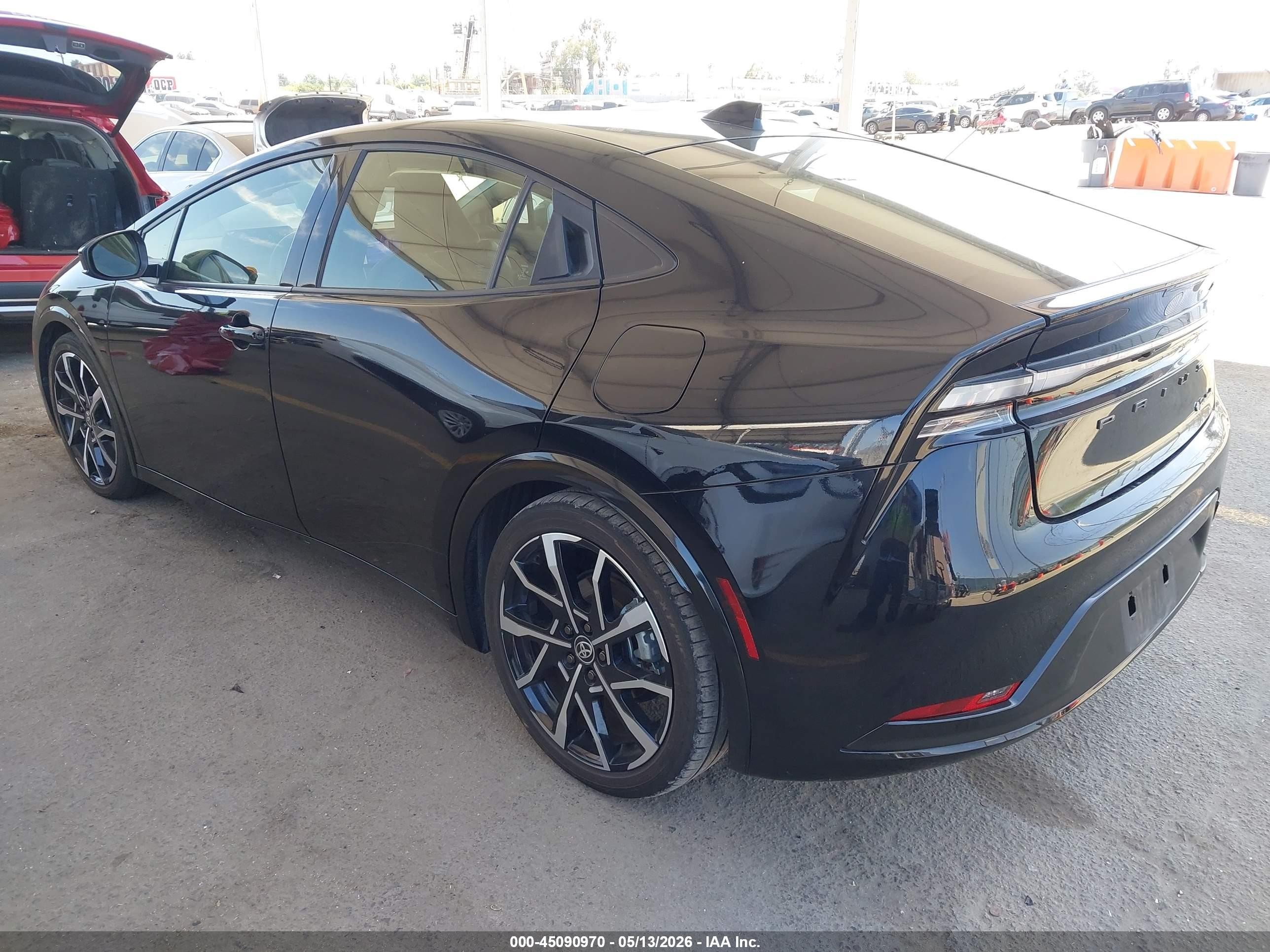 2023 Toyota Prius Prime Xse Black vin: JTDACACU7P3003163
